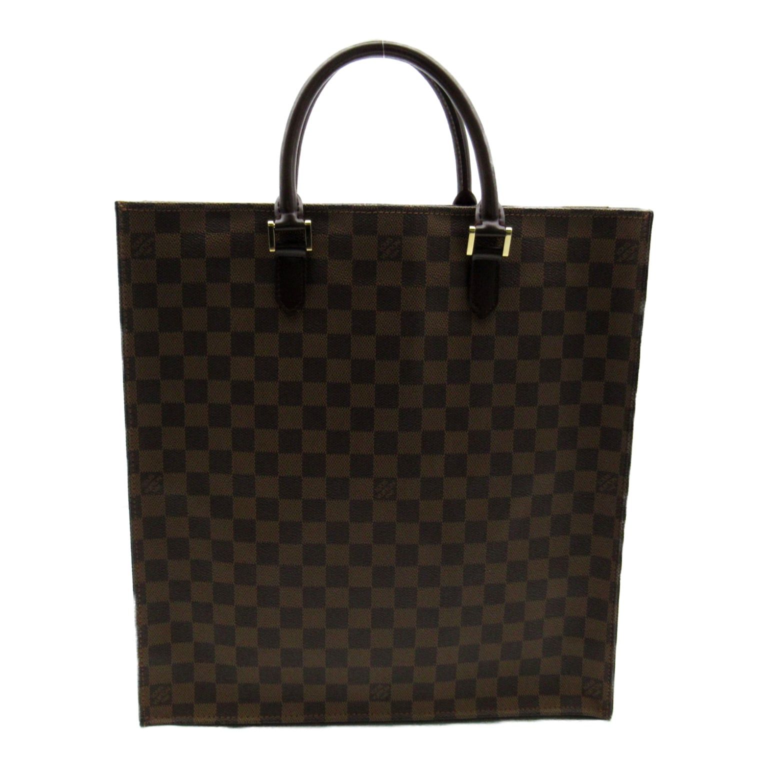 Louis Vuitton Louis Vuitton Sack Plastic Tote Bag Handbag Coated Canvas Damier Brown Ebene Size ONE SIZE - 3 Thumbnail