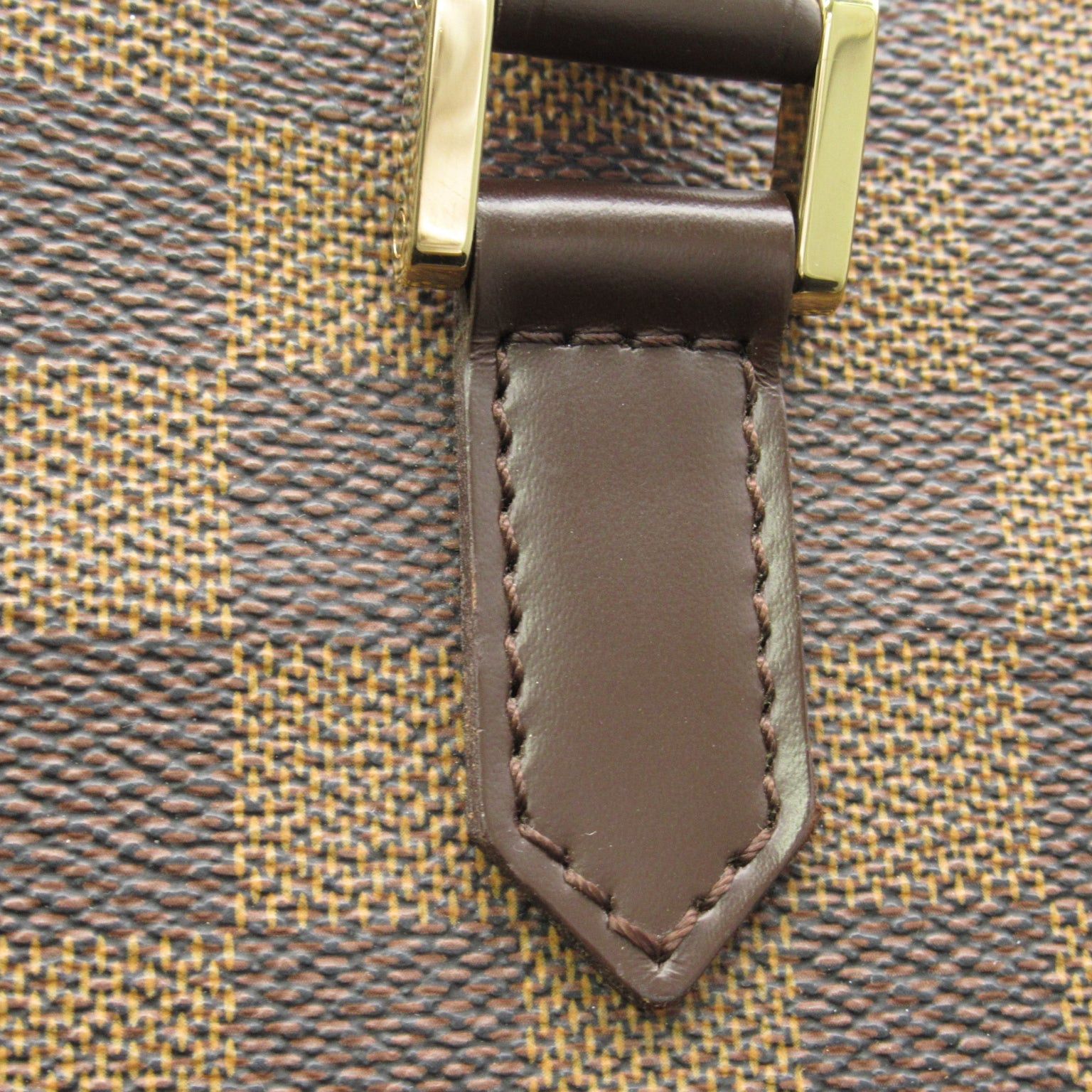 Louis Vuitton Louis Vuitton Sack Plastic Tote Bag Handbag Coated Canvas Damier Brown Ebene Size ONE SIZE - 12 Thumbnail