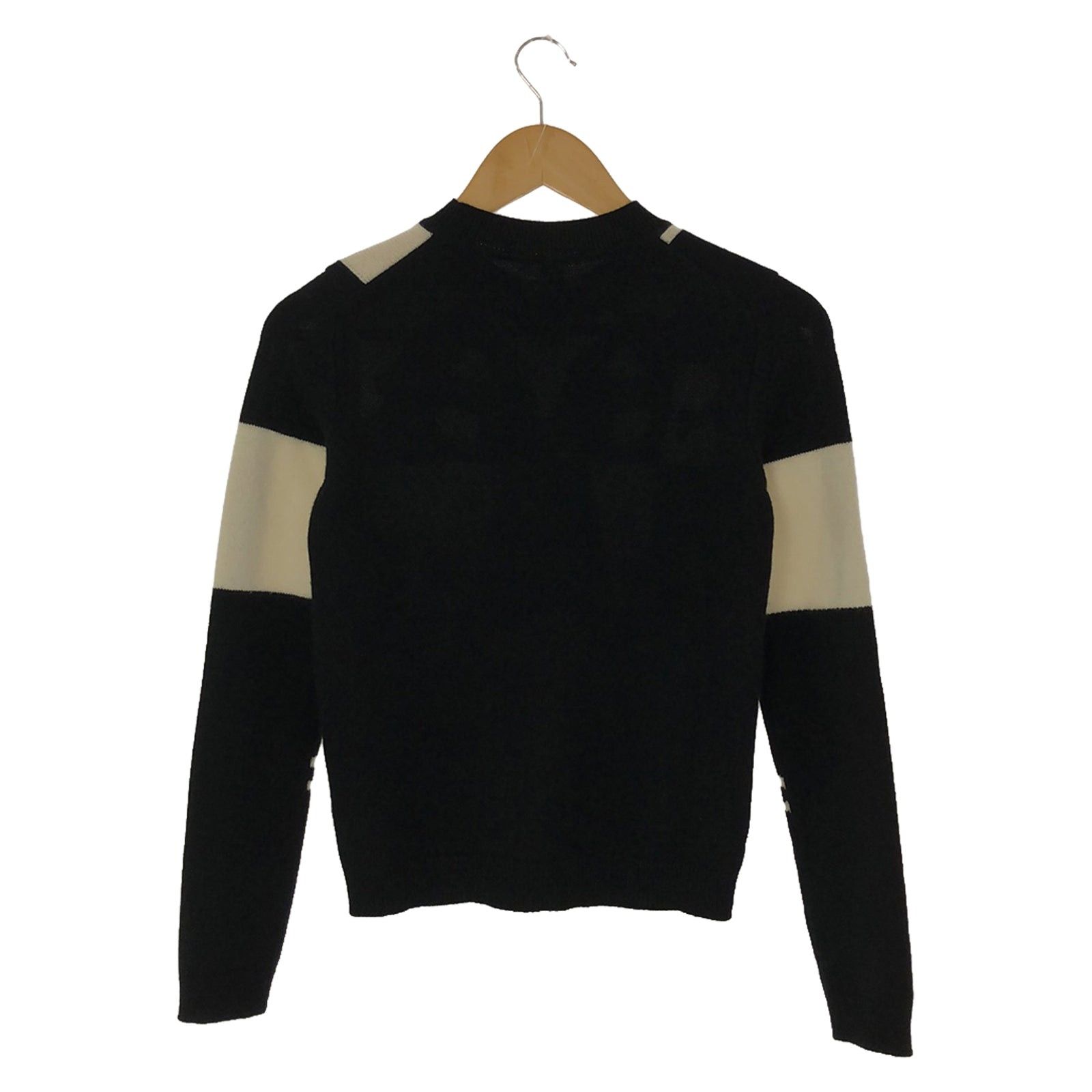 Hermes Hermes Knit Cashmere Black Size ONE SIZE - 2 Thumbnail