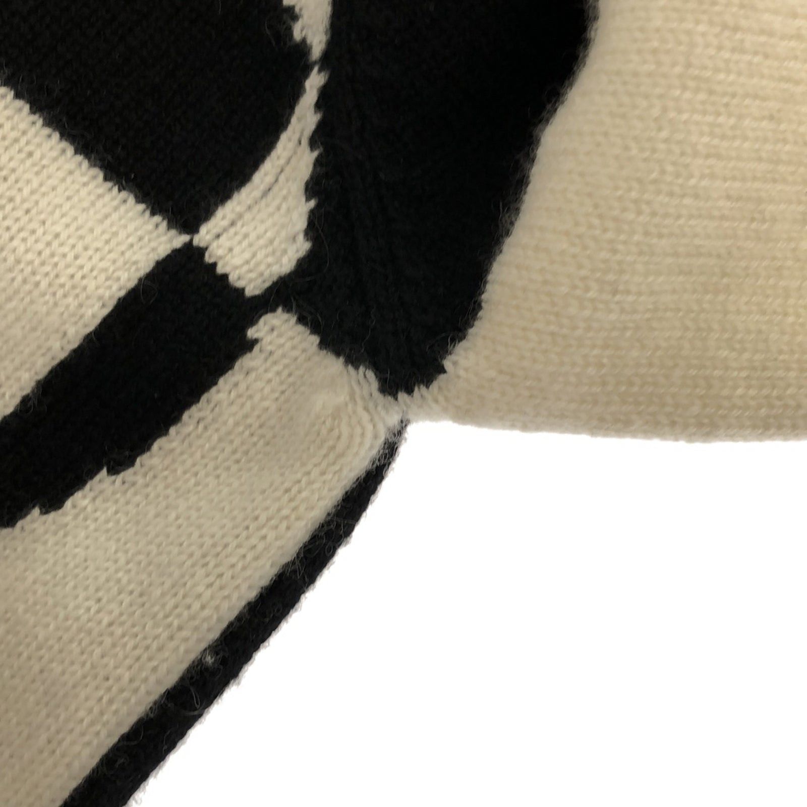 Hermes Hermes Knit Cashmere Black Size ONE SIZE - 7 Thumbnail