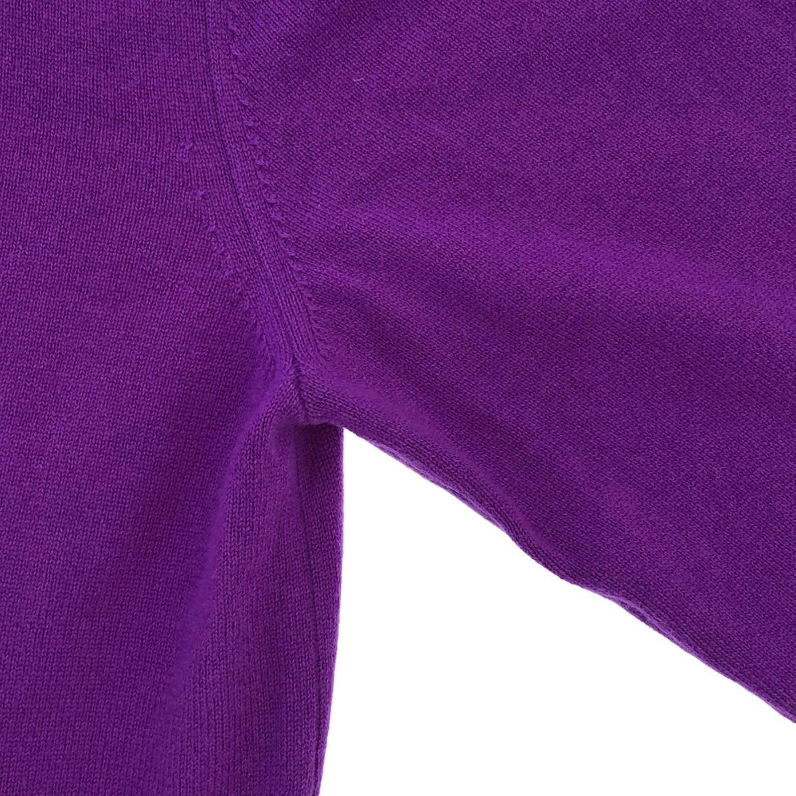Louis Vuitton Louis Vuitton Hooded Sweater Knit Cashmere Purple Size ONE SIZE - 8 Thumbnail