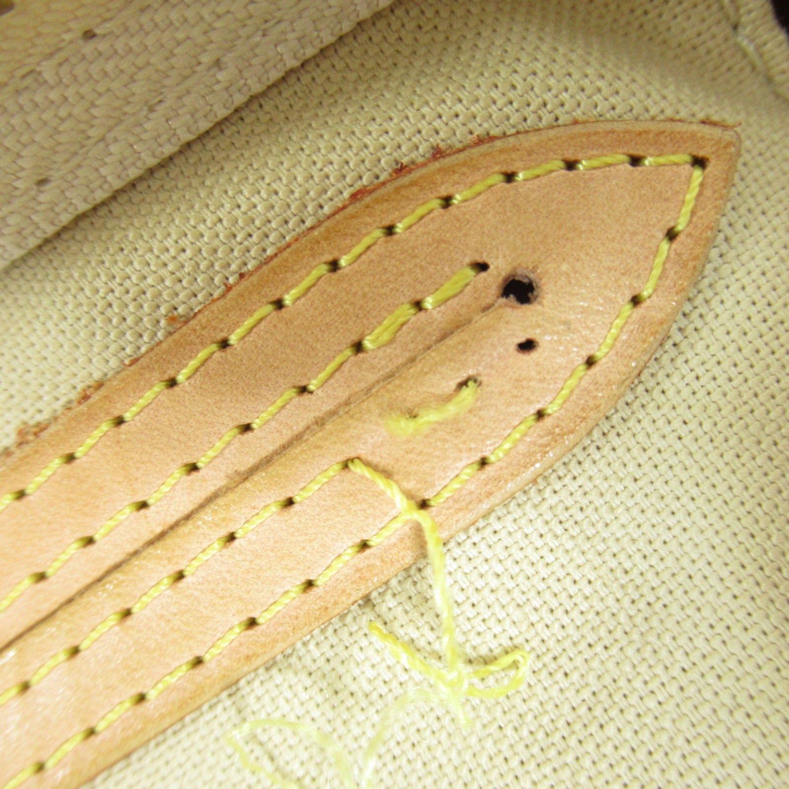 Louis Vuitton Louis Vuitton Speedy 30 Handbag Coated Canvas Damier Azur Ivory Size ONE SIZE - 12 Thumbnail