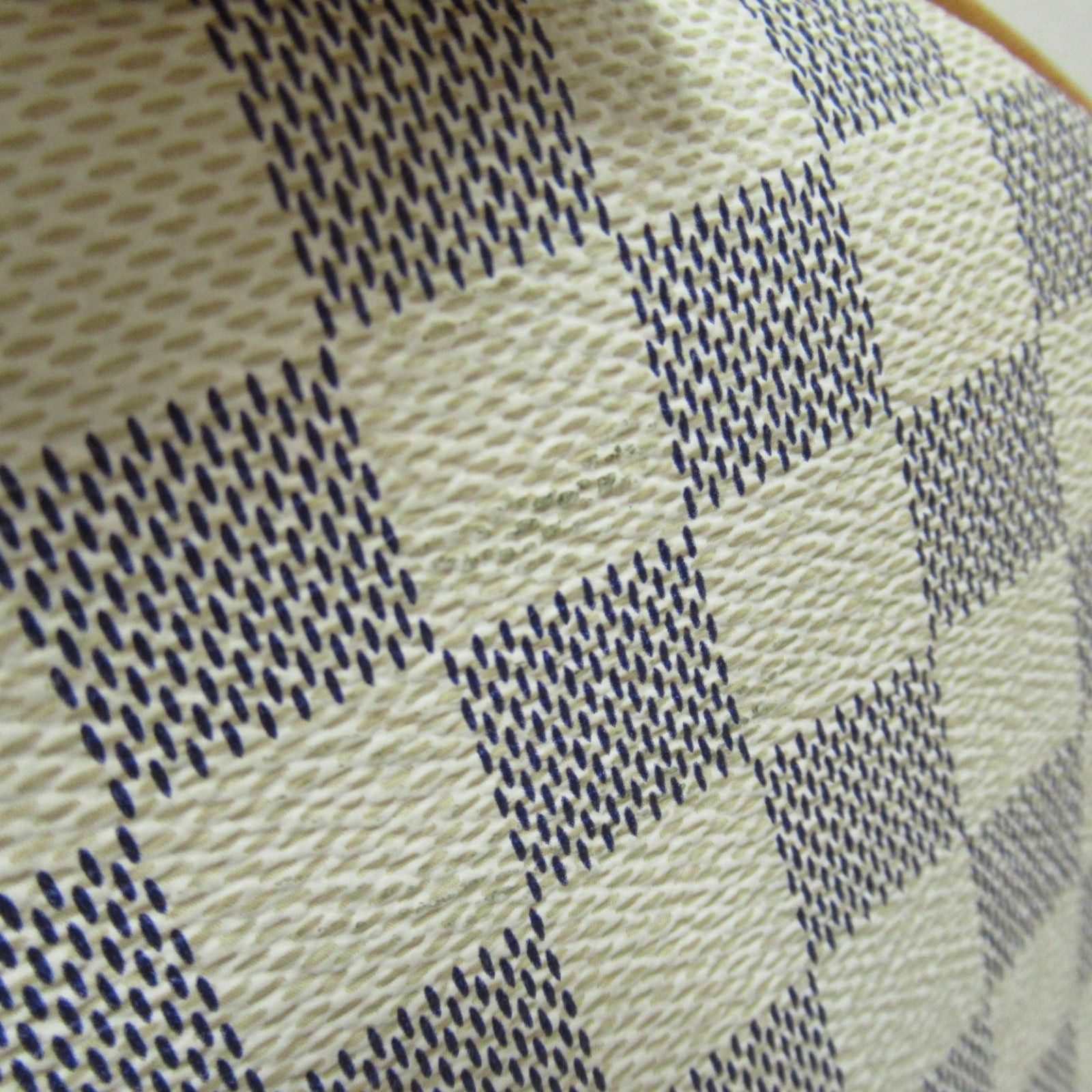 Louis Vuitton Louis Vuitton Speedy 30 Handbag Coated Canvas Damier Azur Ivory Size ONE SIZE - 11 Thumbnail