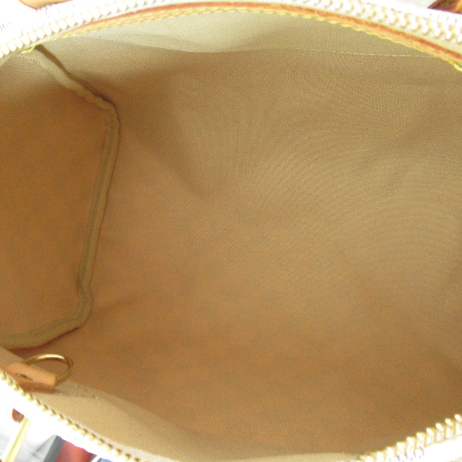 Louis Vuitton Louis Vuitton Speedy 30 Handbag Coated Canvas Damier Azur Ivory Size ONE SIZE - 5 Thumbnail