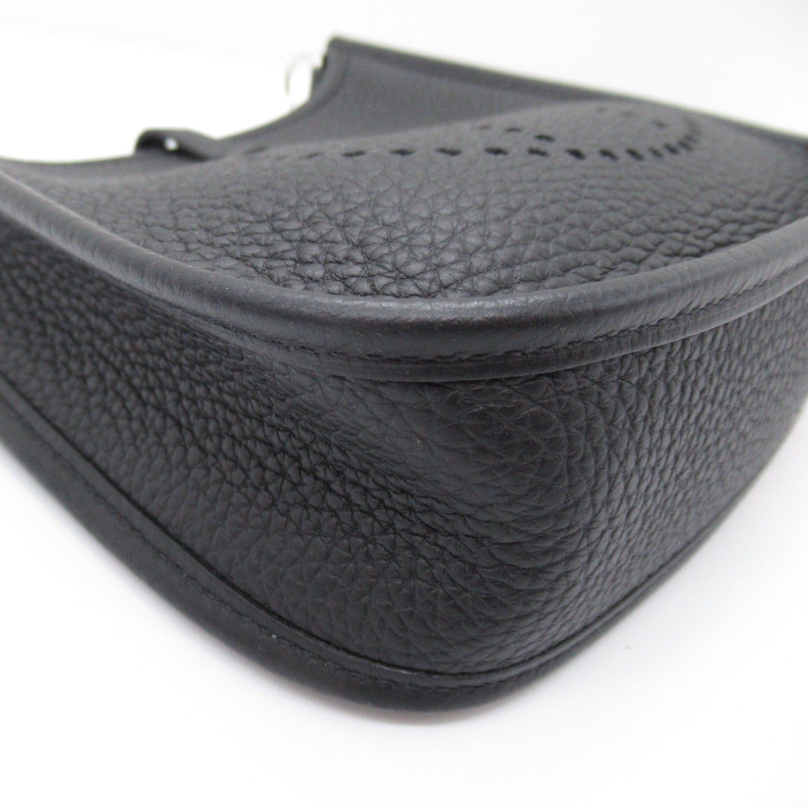 Hermes Hermes Evelyn Amazon Tpm Black Shoulder Bag Leather Clemence (Hermes) Silver Hardware B Stamp Size ONE SIZE - 10 Thumbnail