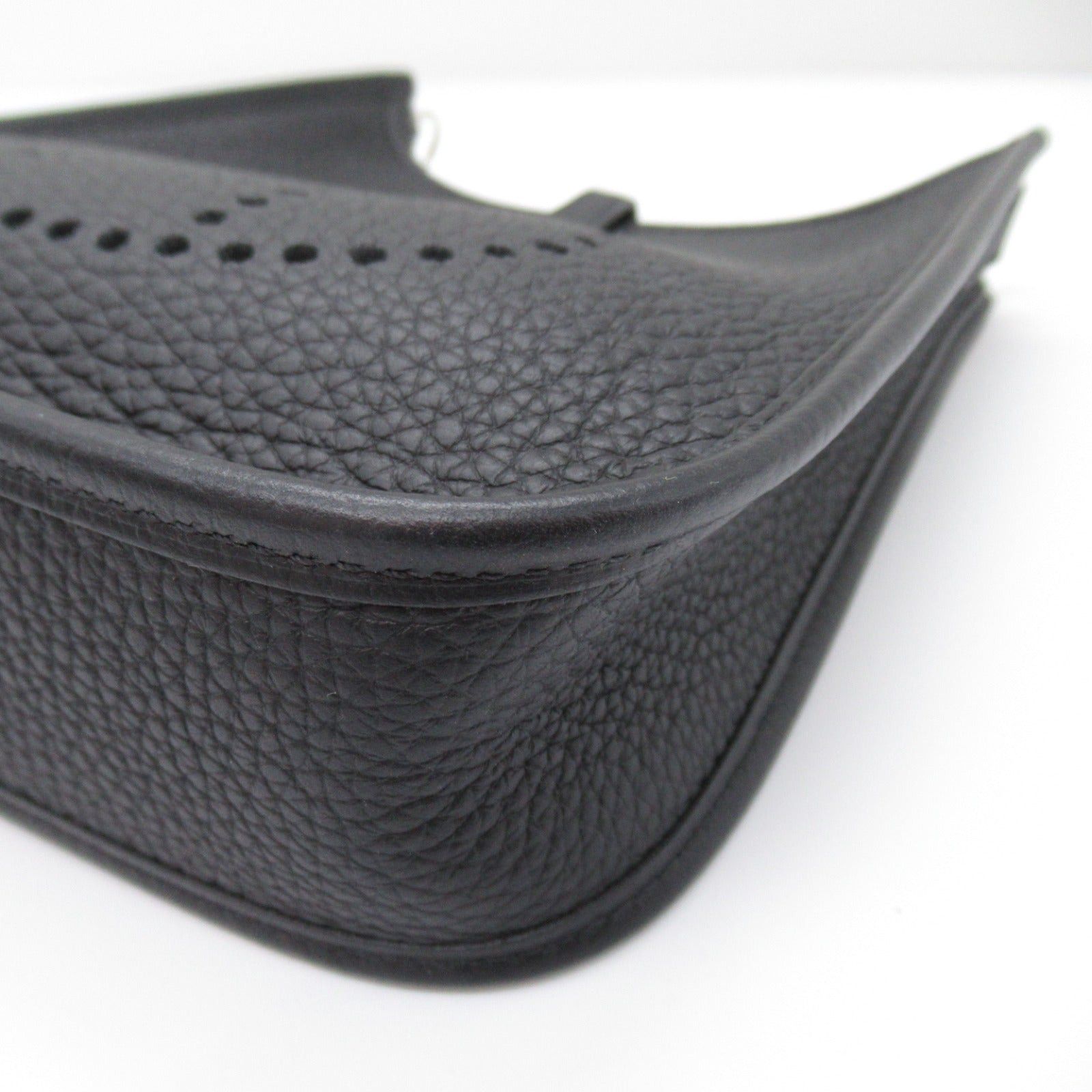 Hermes Hermes Evelyn Amazon Tpm Black Shoulder Bag Leather Clemence (Hermes) Silver Hardware B Stamp Size ONE SIZE - 9 Thumbnail