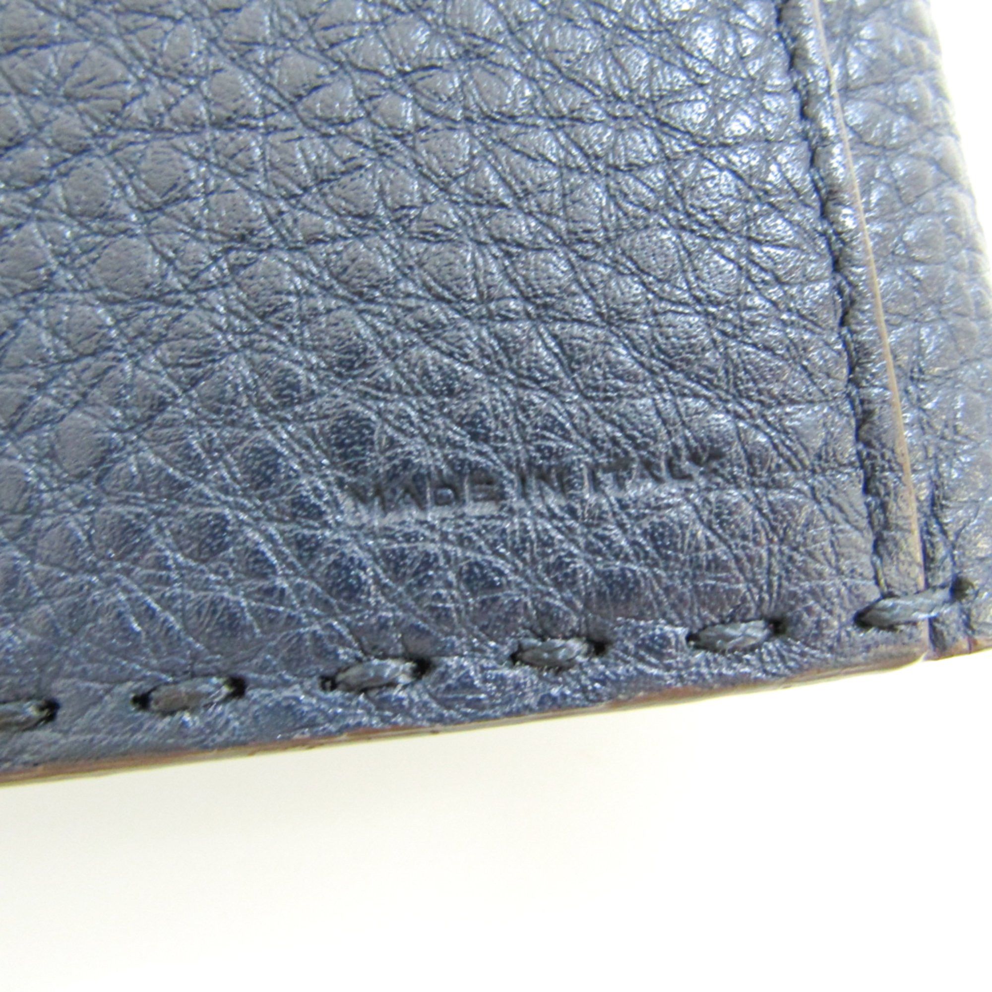 Fendi Selleria Navy Leather Wallet (Pre-Owned) Size ONE SIZE - 10 Thumbnail