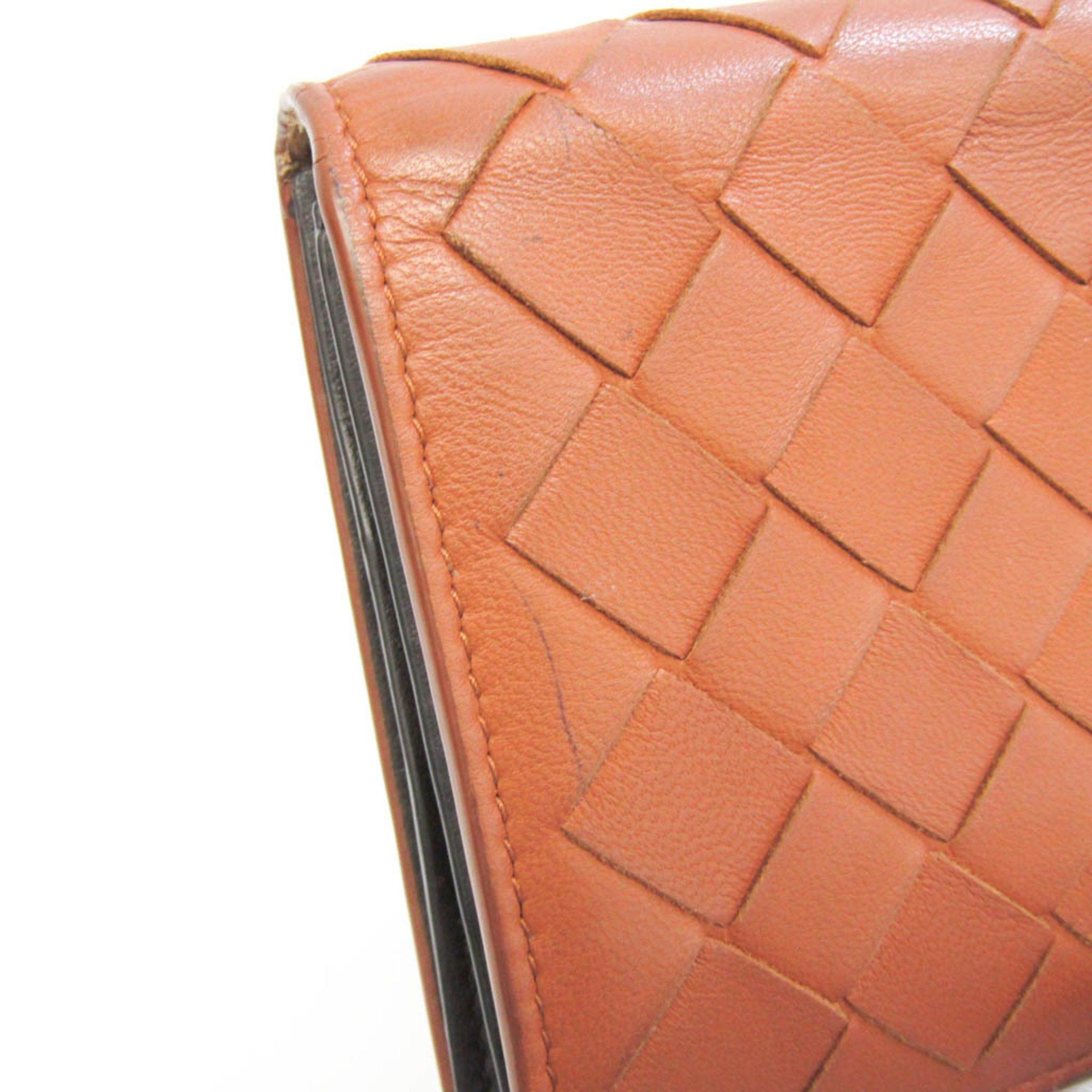 Bottega Veneta Intrecciato Brown Leather Wallet (Pre-Owned) Size ONE SIZE - 3 Thumbnail