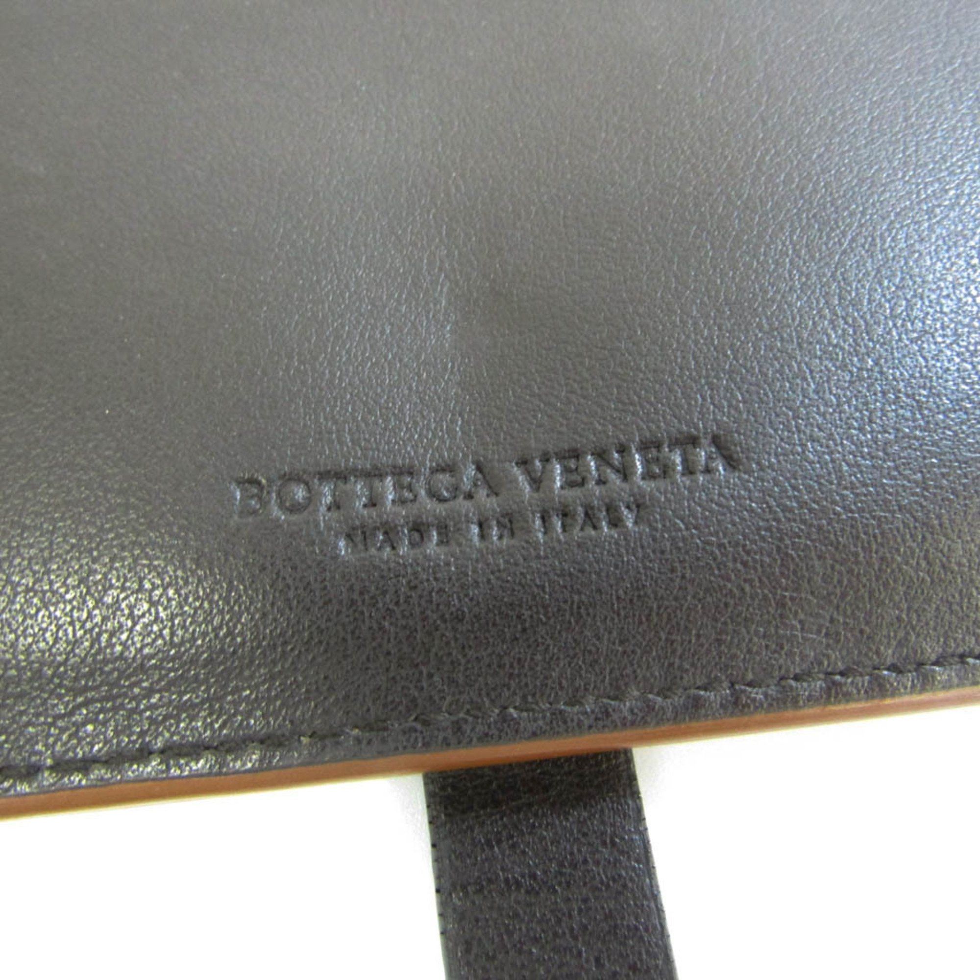 Bottega Veneta Intrecciato Brown Leather Wallet (Pre-Owned) Size ONE SIZE - 7 Thumbnail