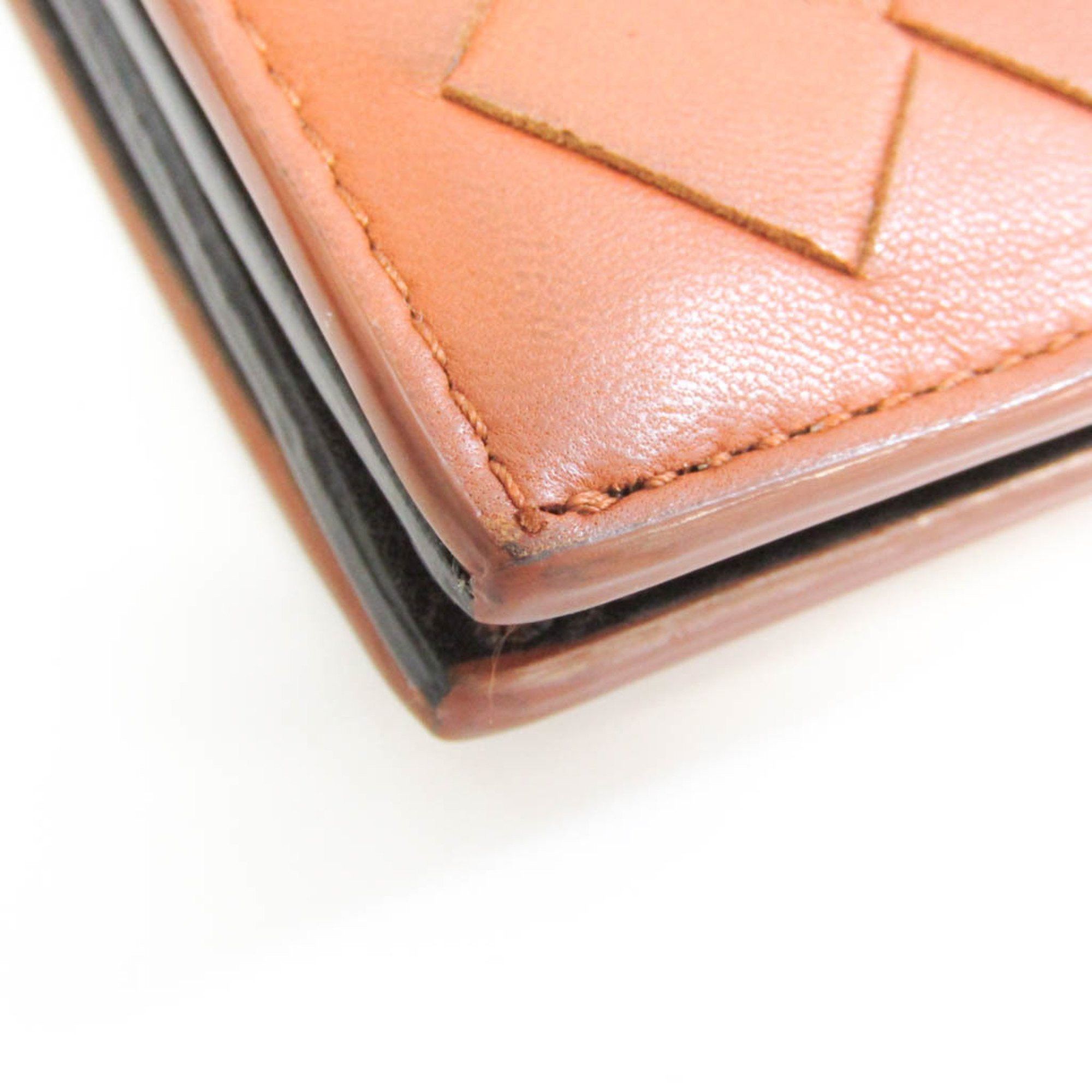 Bottega Veneta Intrecciato Brown Leather Wallet (Pre-Owned) Size ONE SIZE - 10 Thumbnail