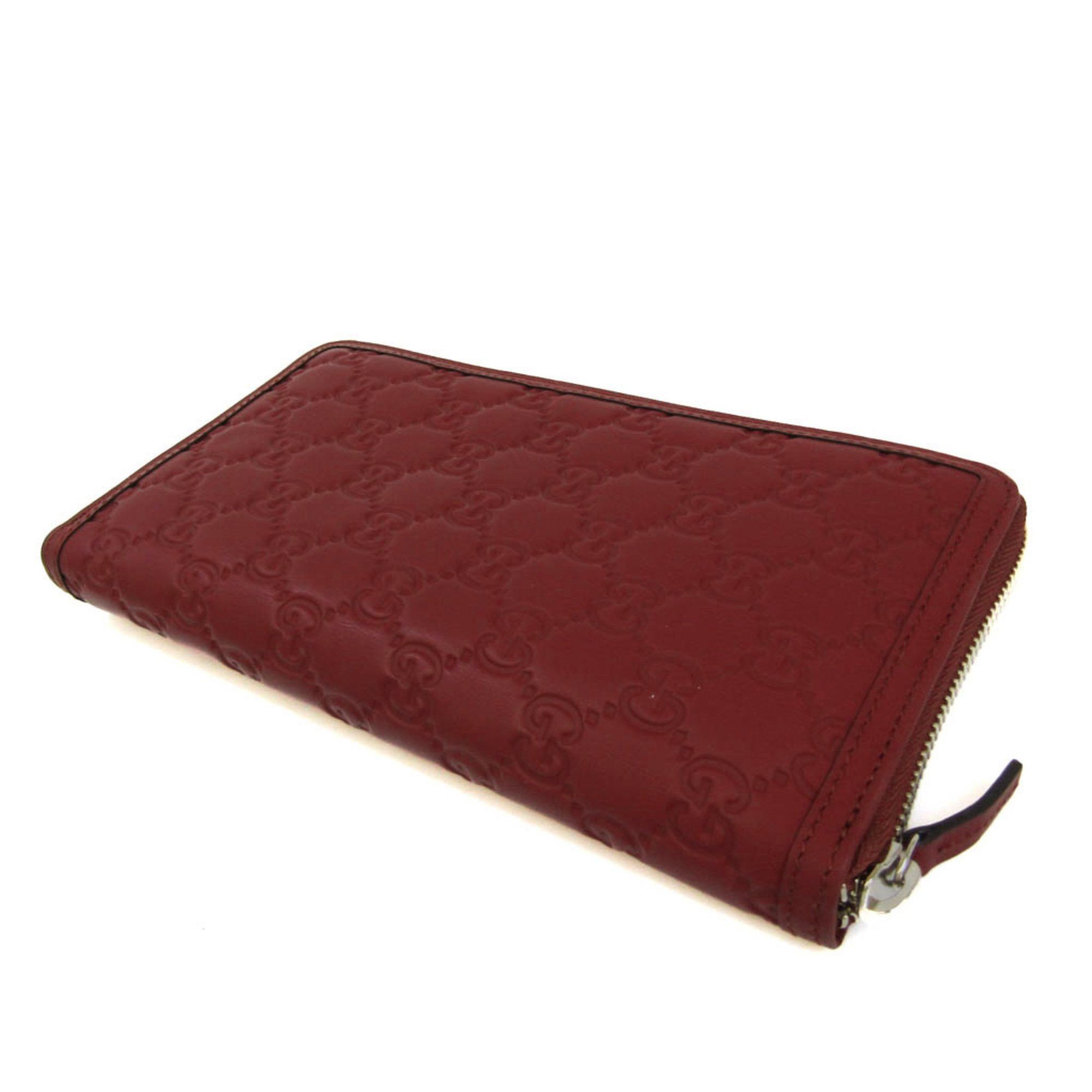 Gucci ssima Red Leather Wallet (Pre-Owned) Size ONE SIZE - 2 Thumbnail