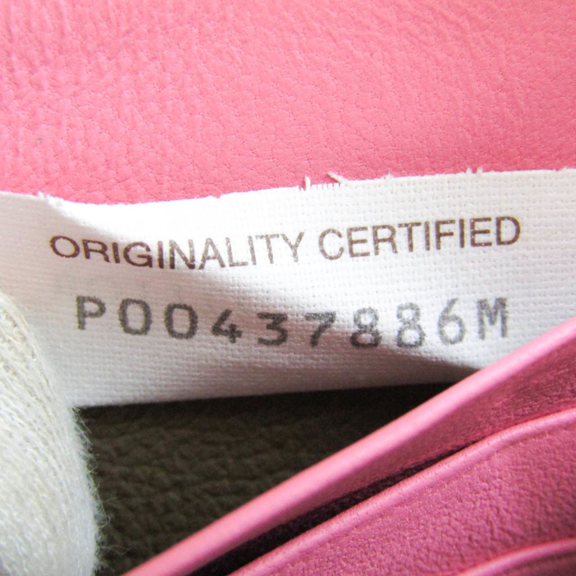 Bottega Veneta Intrecciato Pink Leather Wallet (Pre-Owned) Size ONE SIZE - 4 Thumbnail