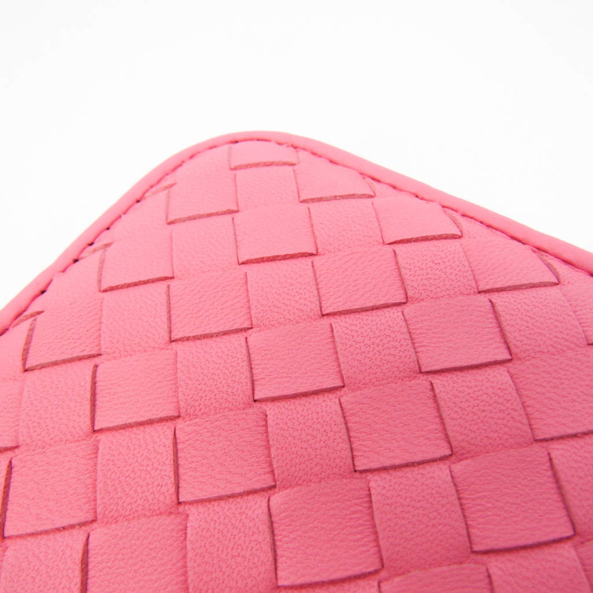 Bottega Veneta Intrecciato Pink Leather Wallet (Pre-Owned) Size ONE SIZE - 13 Thumbnail