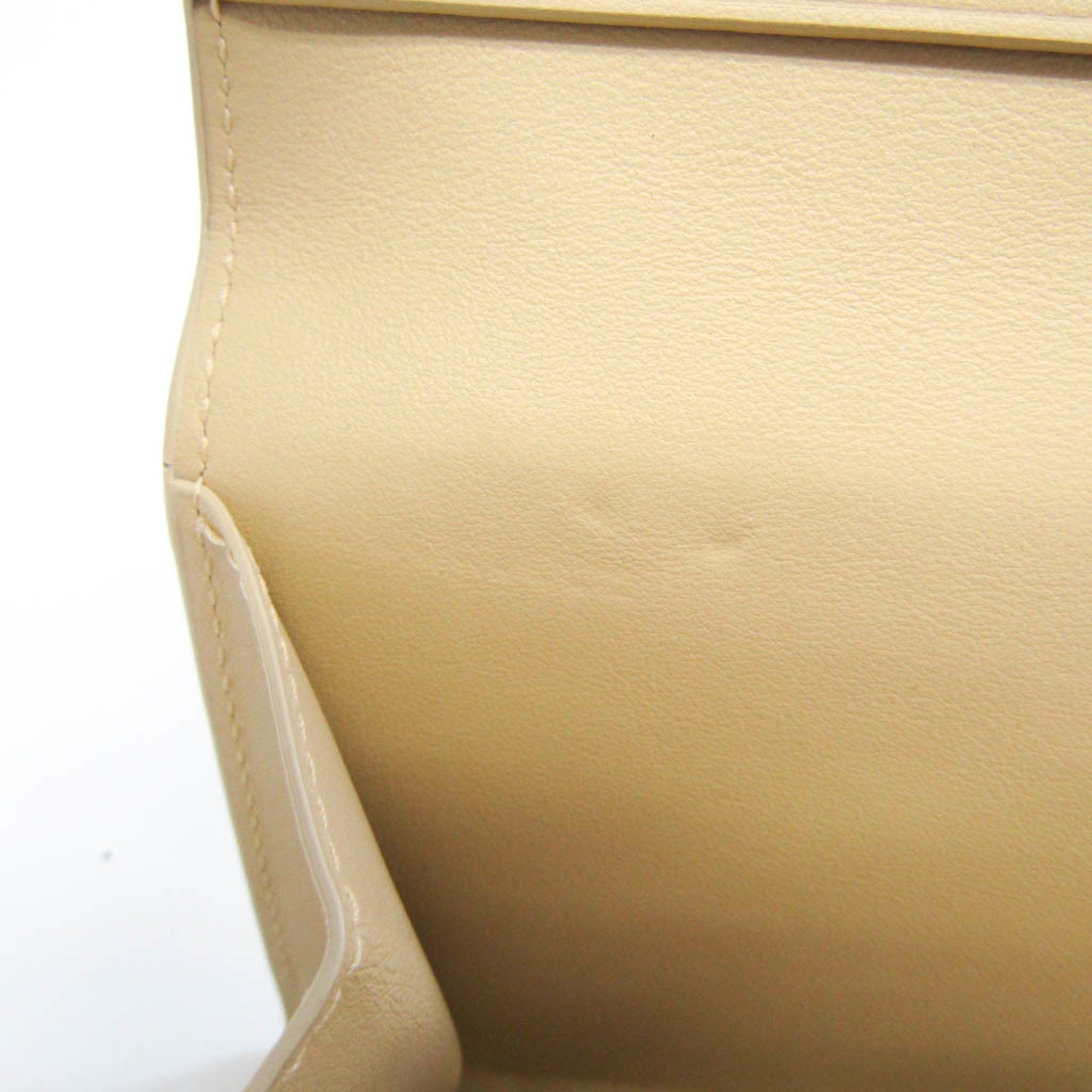 Bottega Veneta Intrecciato Beige Leather Wallet (Pre-Owned) Size ONE SIZE - 11 Thumbnail