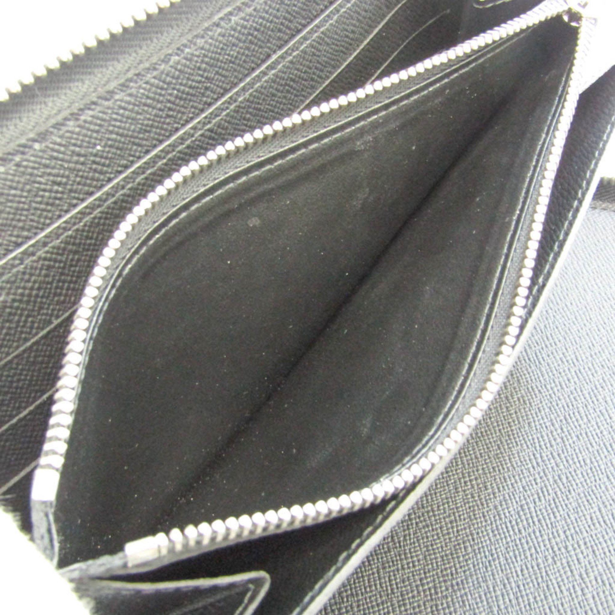 Louis Vuitton Zippy Organizer Black Leather Wallet (Pre-Owned) Size ONE SIZE - 9 Thumbnail
