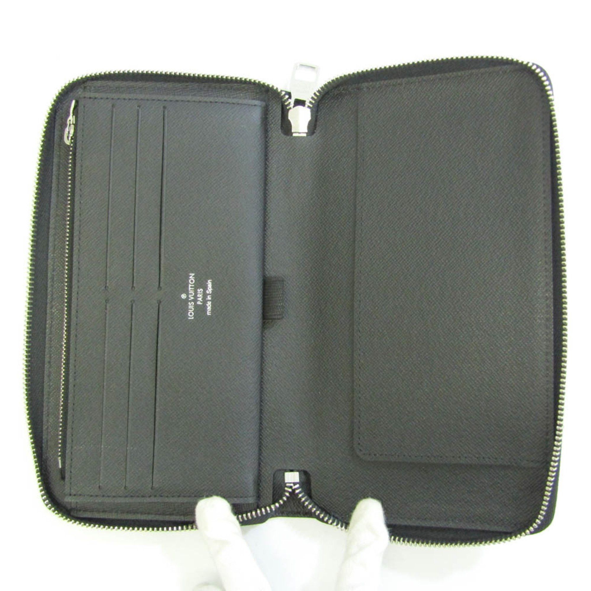 Louis Vuitton Zippy Organizer Black Leather Wallet (Pre-Owned) Size ONE SIZE - 5 Thumbnail