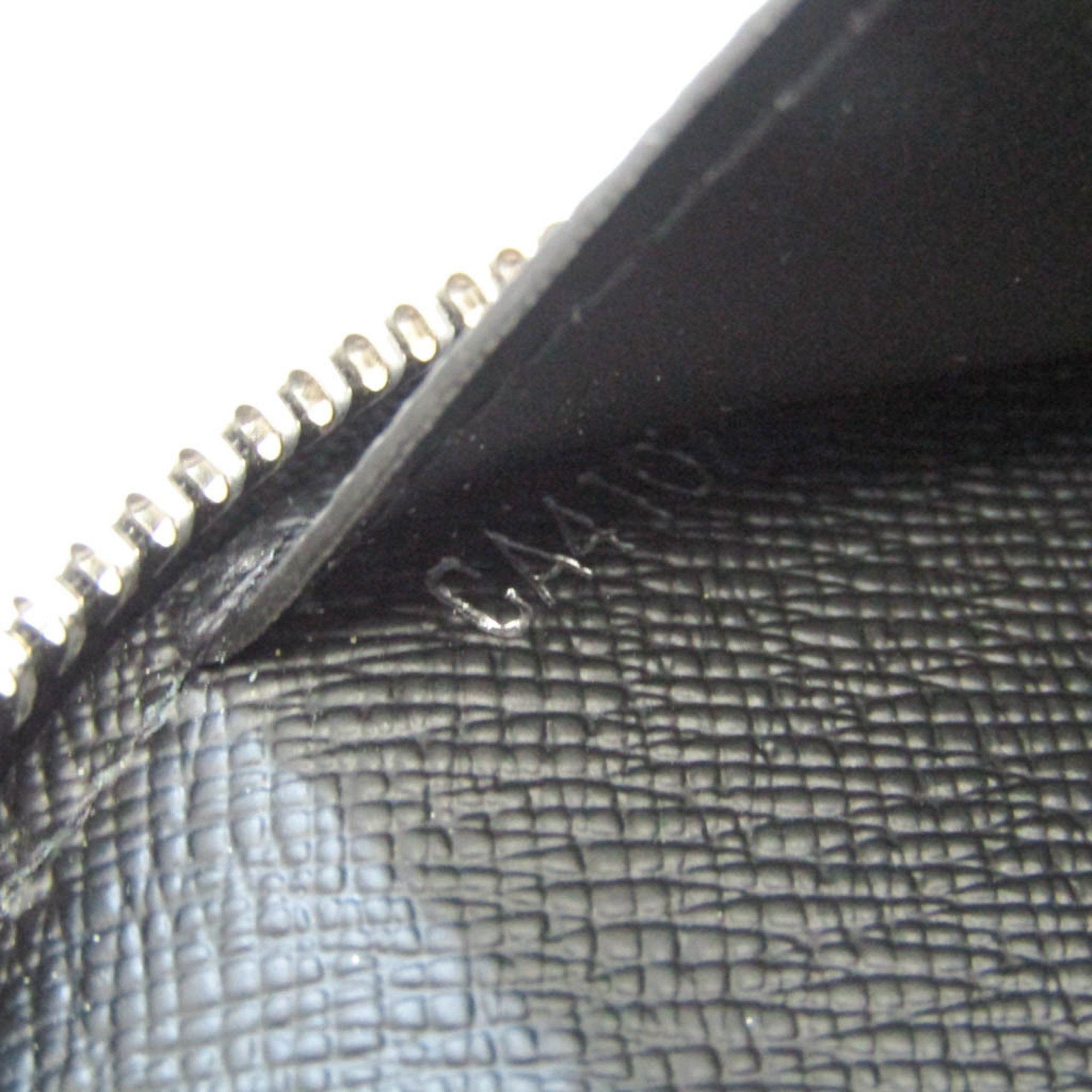 Louis Vuitton Zippy Organizer Black Leather Wallet (Pre-Owned) Size ONE SIZE - 8 Thumbnail