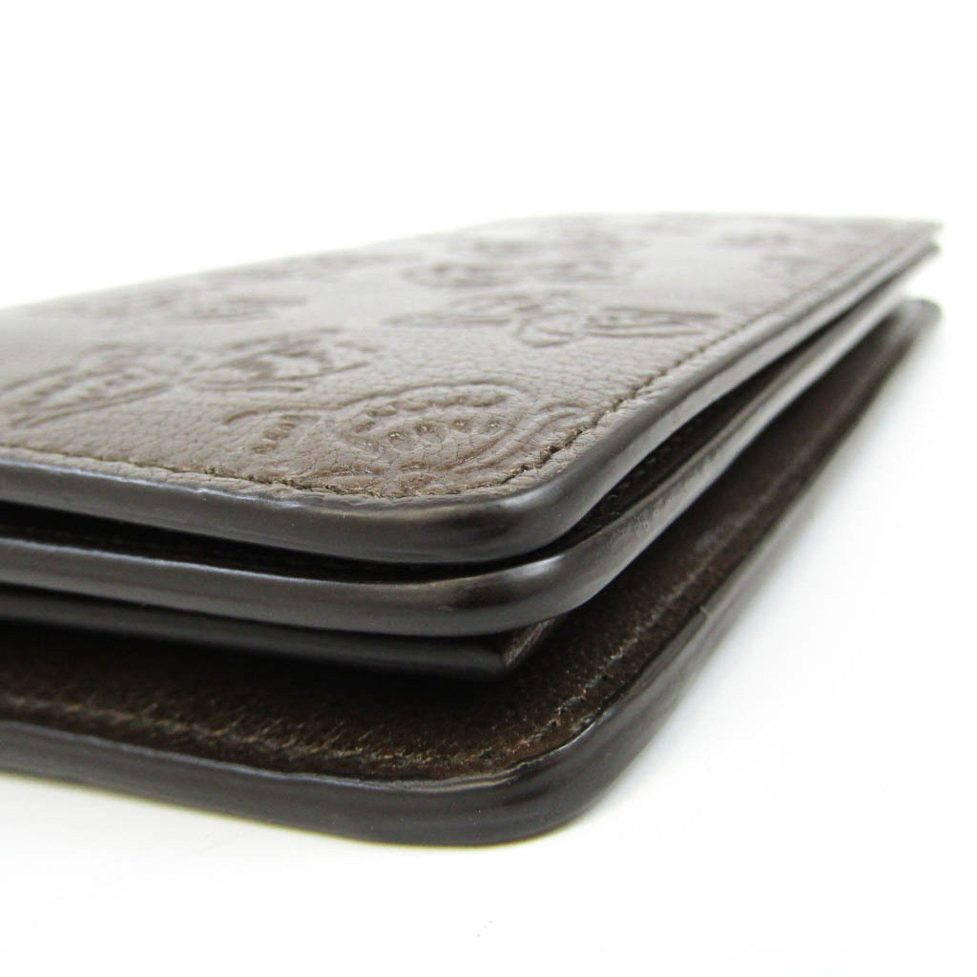 Bottega Veneta Khaki Leather Wallet (Pre-Owned) Size ONE SIZE - 7 Thumbnail