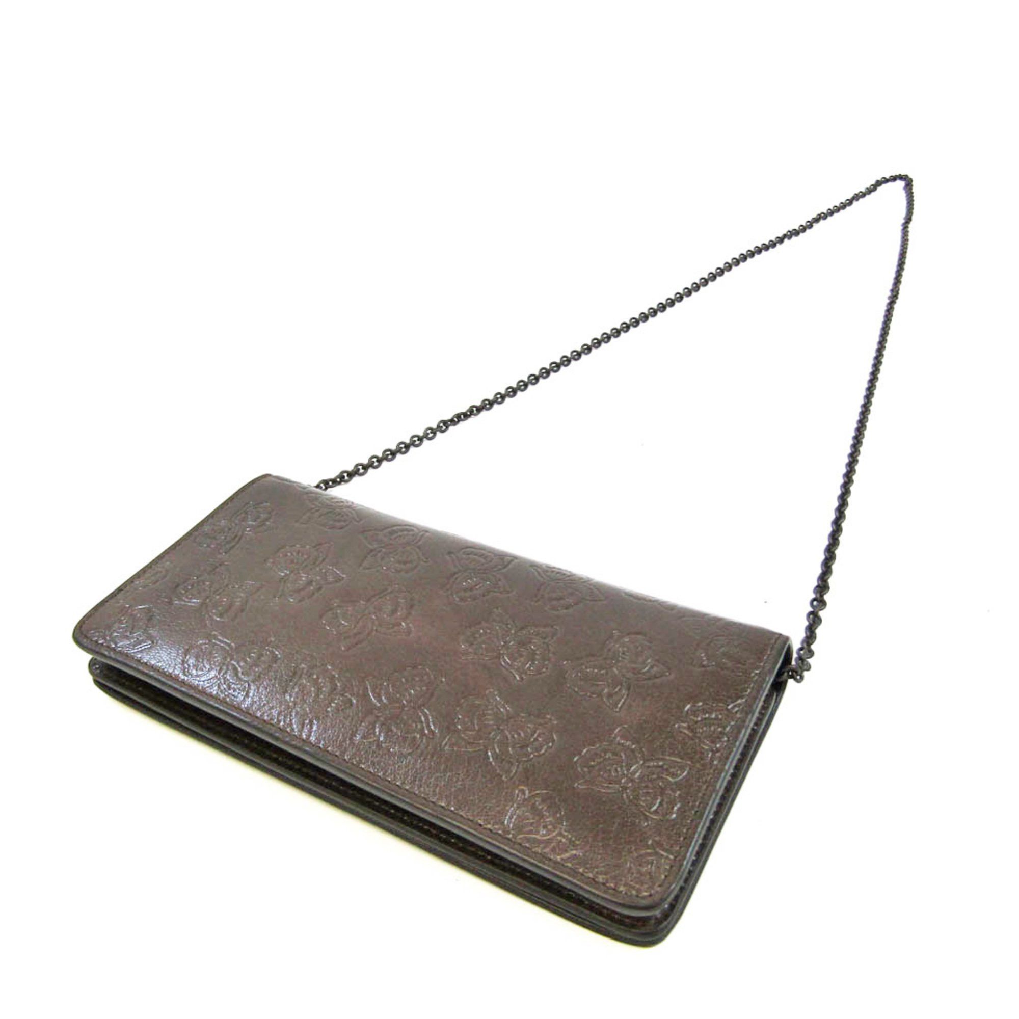 Bottega Veneta Khaki Leather Wallet (Pre-Owned) Size ONE SIZE - 2 Thumbnail