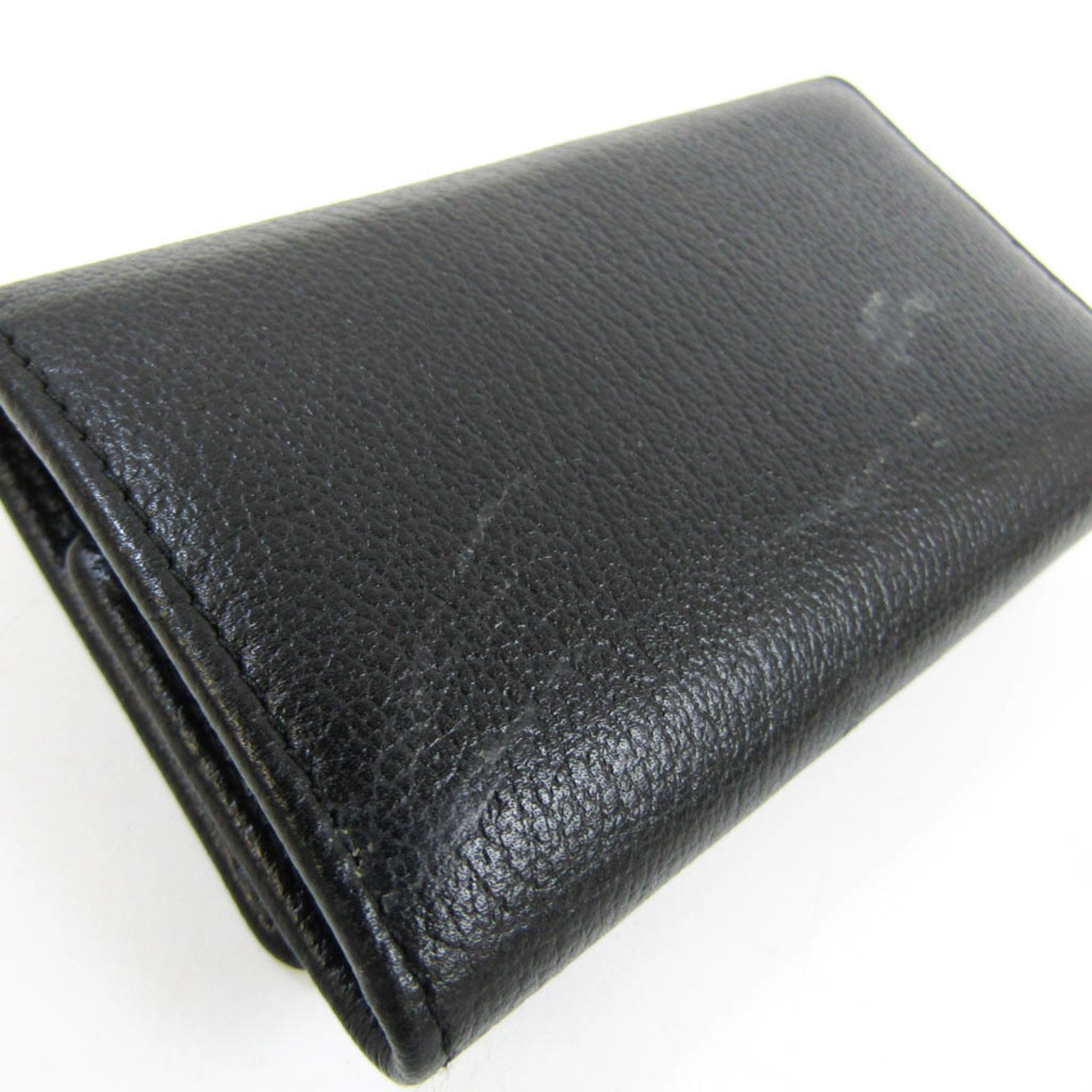Chanel Camellia Black Leather Wallet (Pre-Owned) Size ONE SIZE - 8 Thumbnail