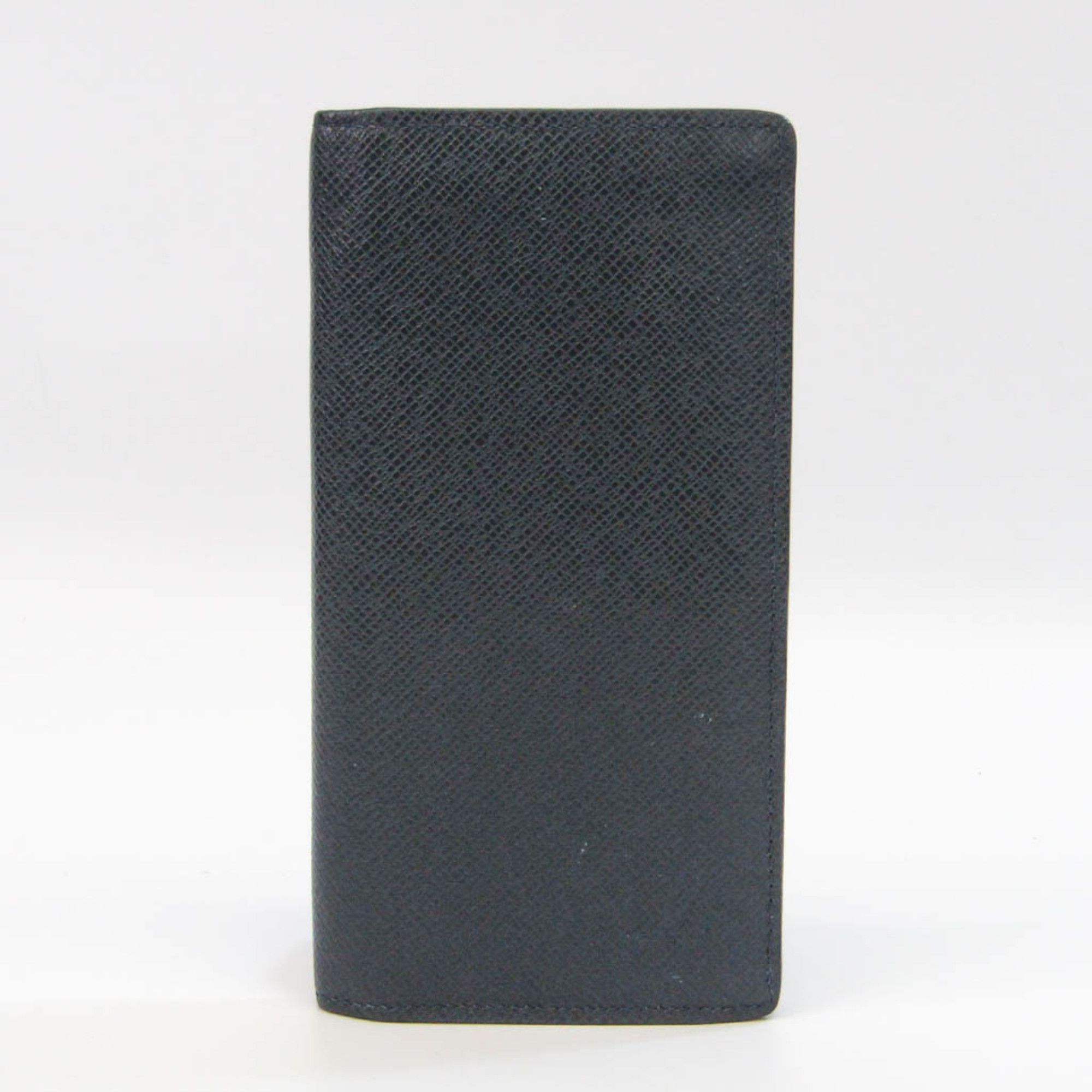 Louis Vuitton Portefeuille Brazza Navy Leather Wallet (Pre-Owned) Size ONE SIZE - 5 Thumbnail