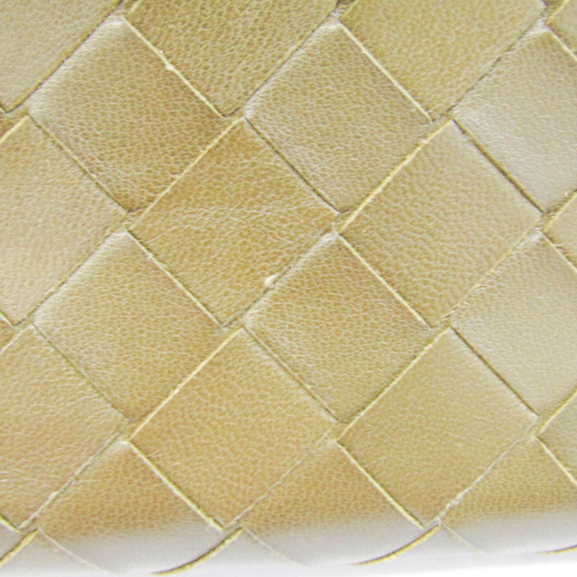 Bottega Veneta Intrecciato Khaki Leather Wallet (Pre-Owned) Size ONE SIZE - 3 Thumbnail