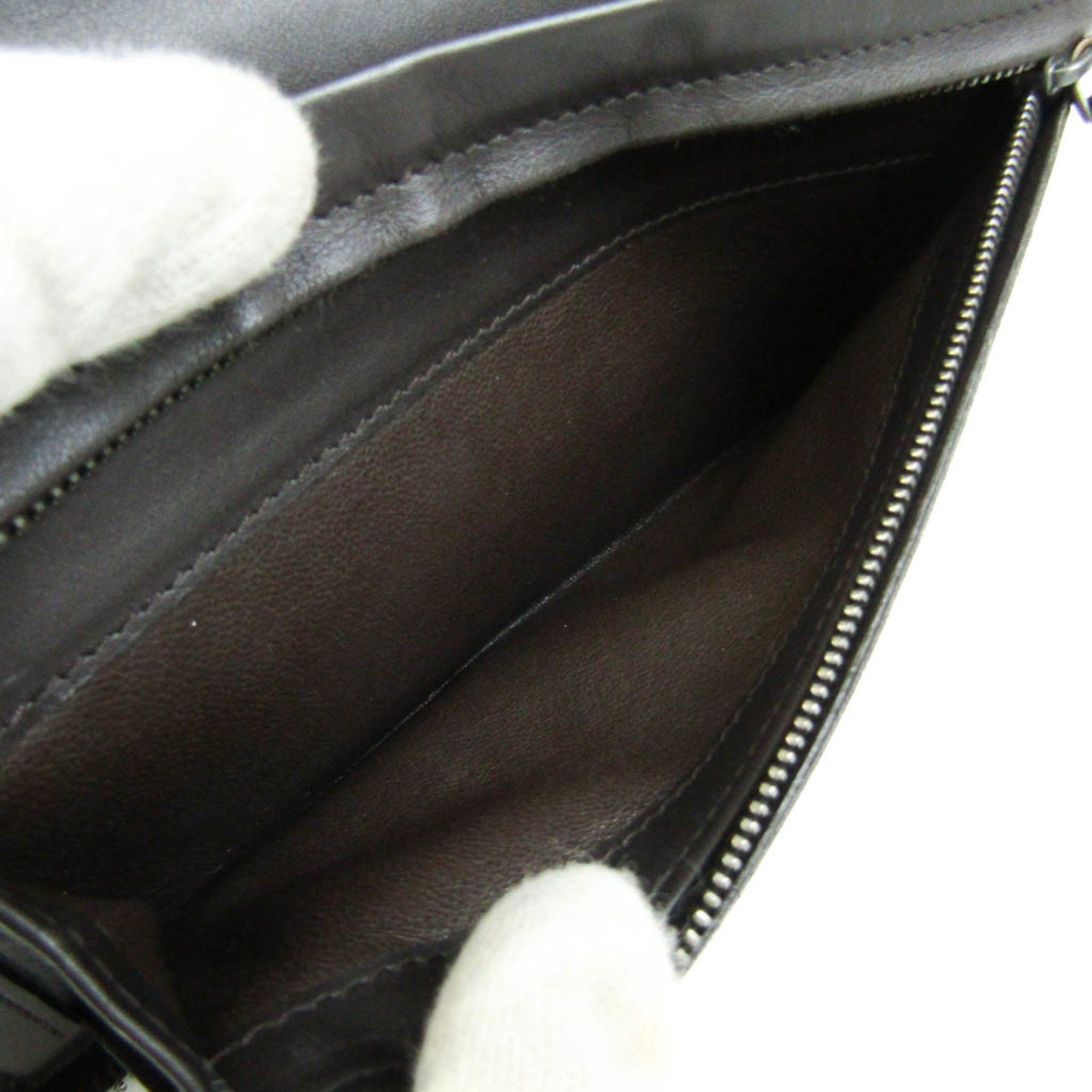 Bottega Veneta Intrecciato Brown Leather Wallet (Pre-Owned) Size ONE SIZE - 10 Thumbnail
