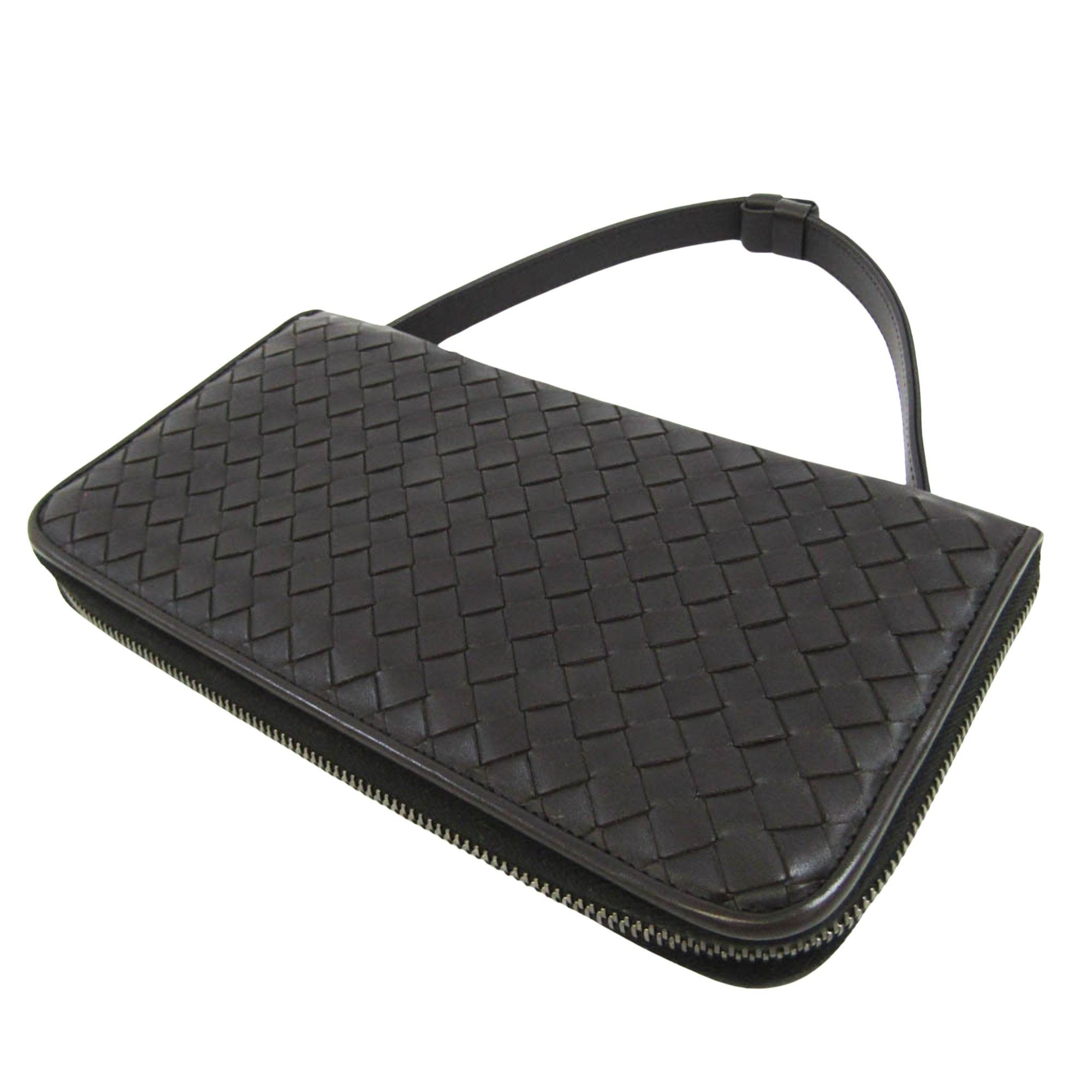 Bottega Veneta Intrecciato Brown Leather Wallet (Pre-Owned) Size ONE SIZE - 2 Thumbnail