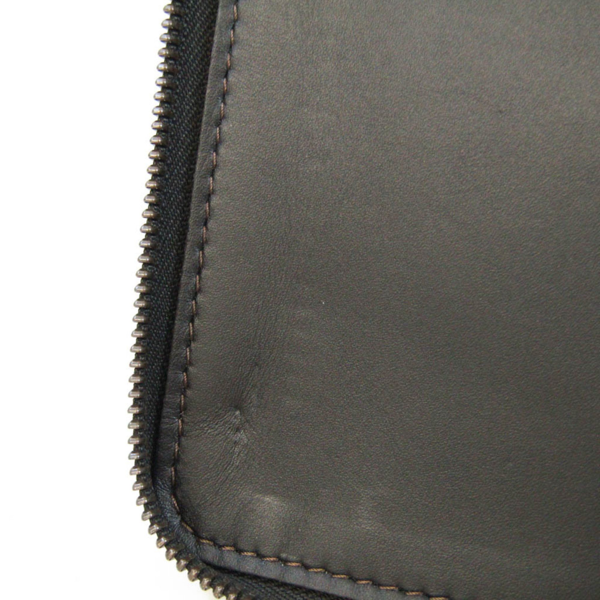 Louis Vuitton Zippy Organizer Brown Leather Wallet (Pre-Owned) Size ONE SIZE - 10 Thumbnail