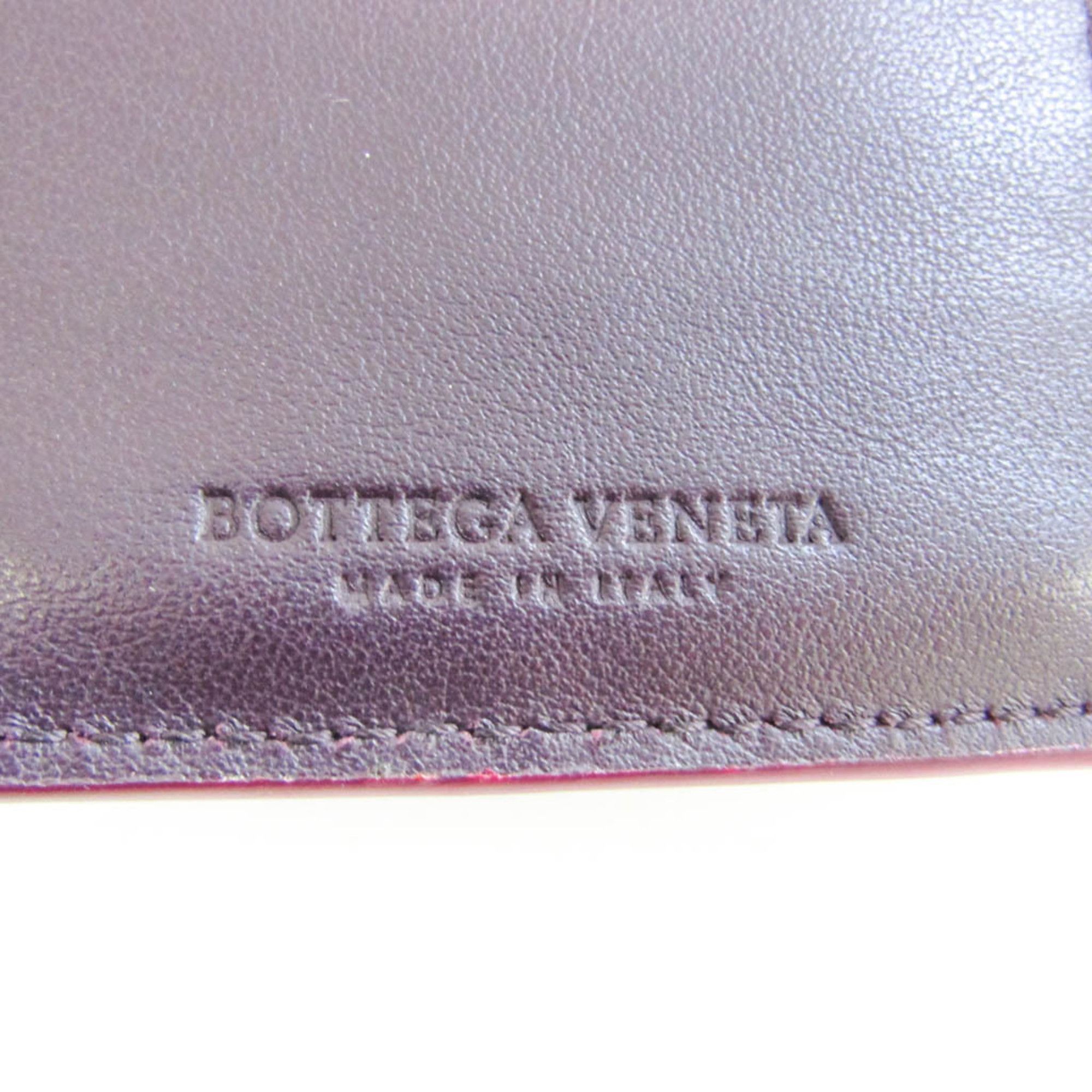 Bottega Veneta Intrecciato Pink Leather Wallet (Pre-Owned) Size ONE SIZE - 5 Thumbnail