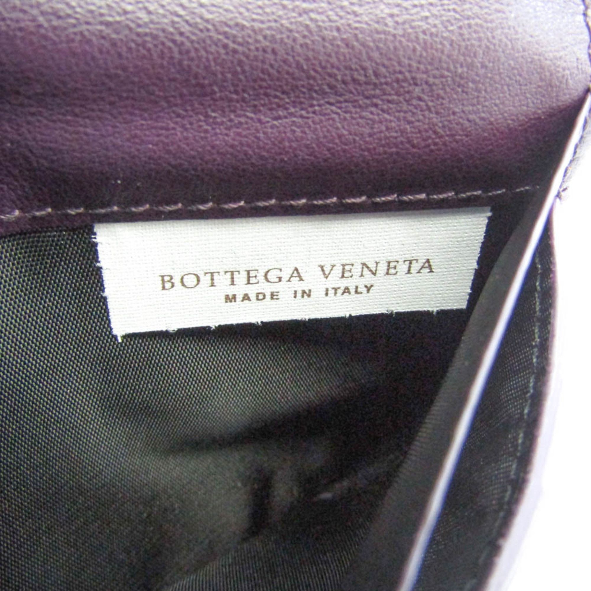 Bottega Veneta Intrecciato Pink Leather Wallet (Pre-Owned) Size ONE SIZE - 6 Thumbnail
