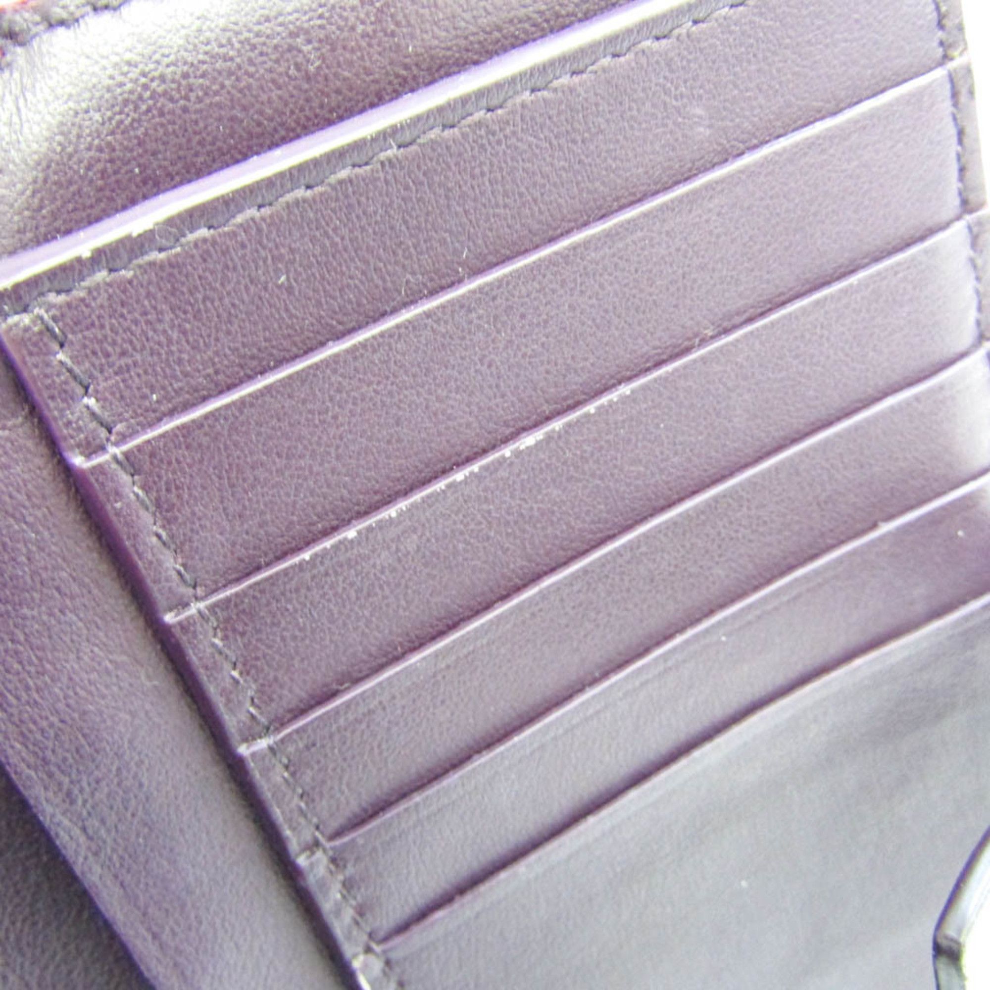 Bottega Veneta Intrecciato Pink Leather Wallet (Pre-Owned) Size ONE SIZE - 10 Thumbnail