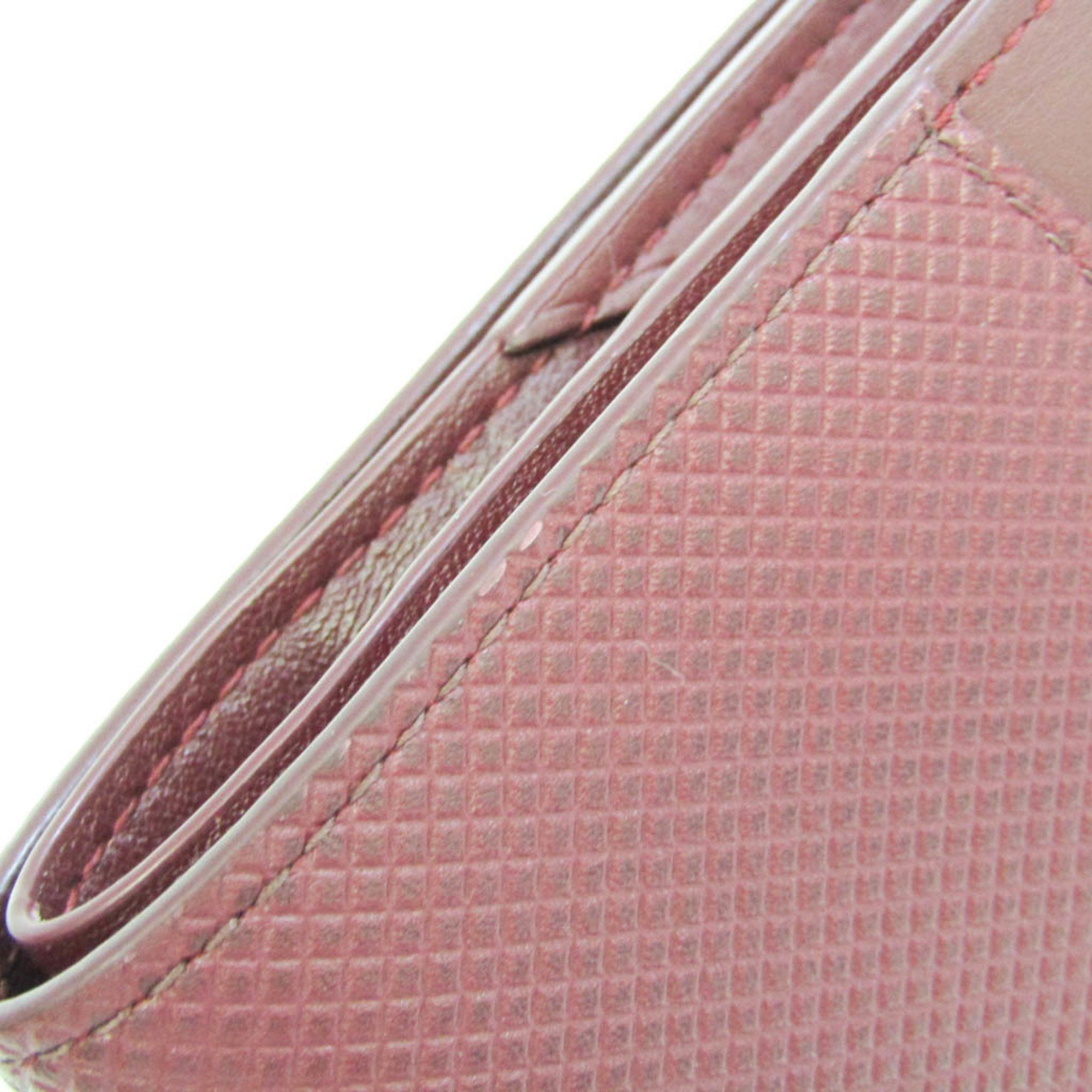 Bottega Veneta Burgundy Leather Wallet (Pre-Owned) Size ONE SIZE - 8 Thumbnail