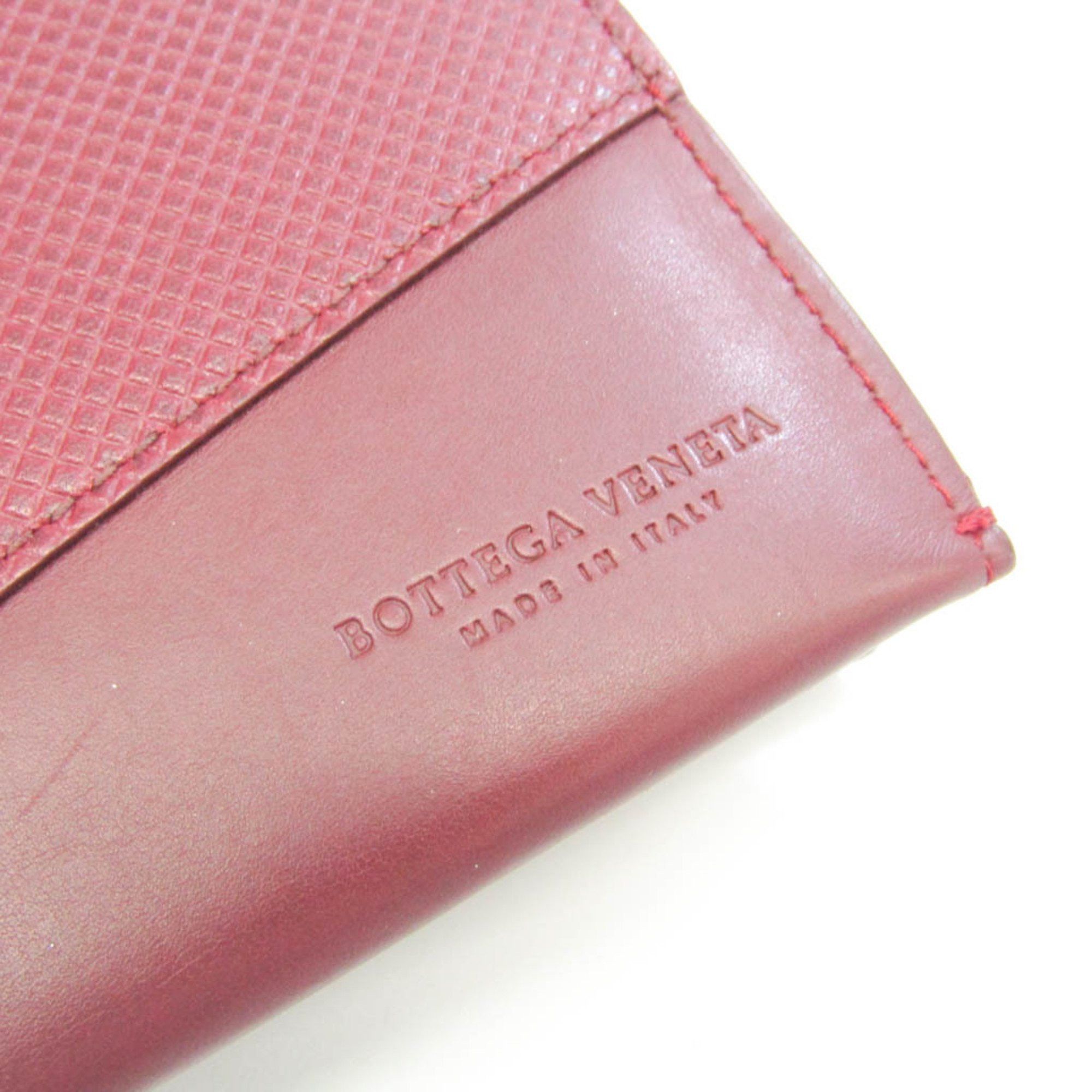 Bottega Veneta Burgundy Leather Wallet (Pre-Owned) Size ONE SIZE - 4 Thumbnail