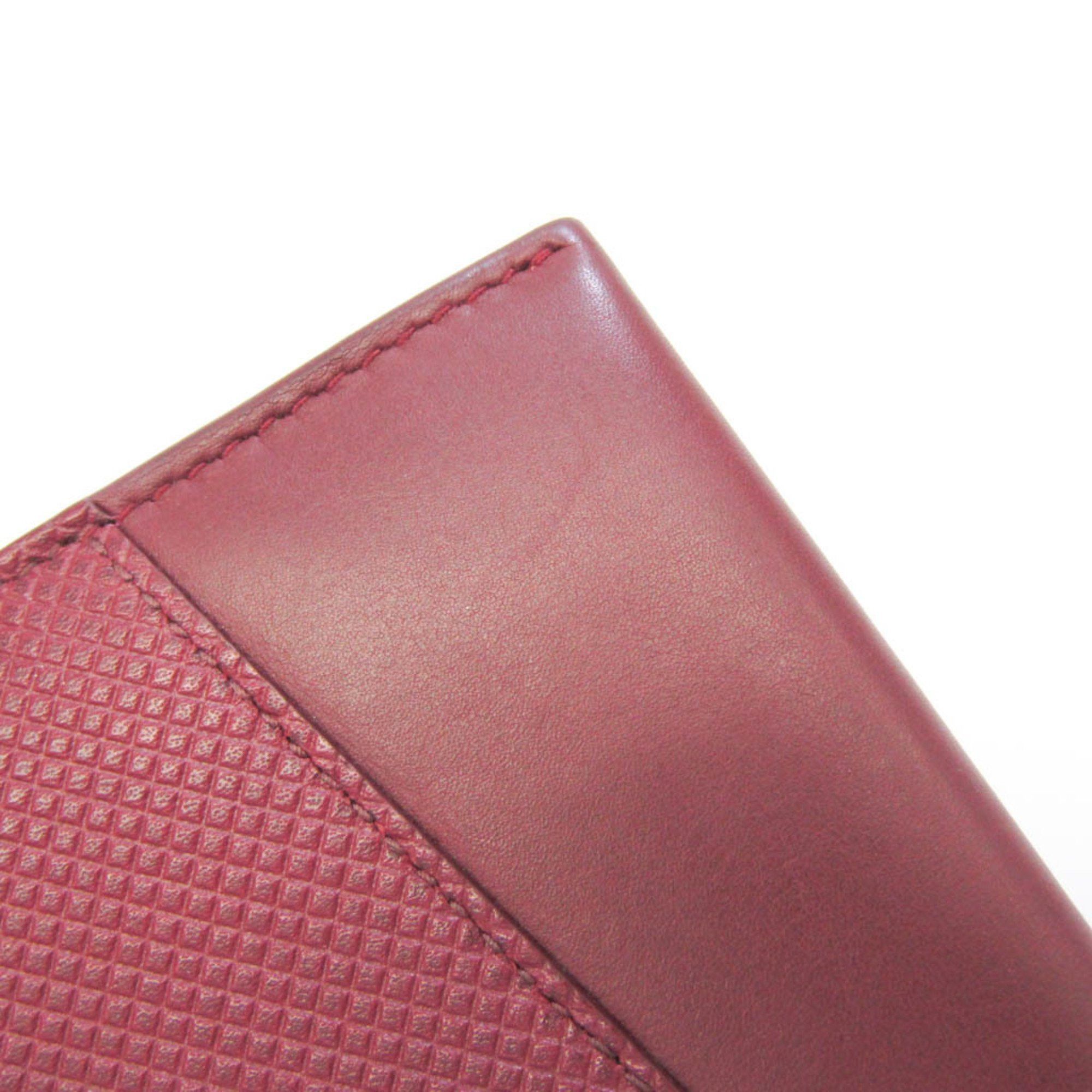 Bottega Veneta Burgundy Leather Wallet (Pre-Owned) Size ONE SIZE - 11 Thumbnail