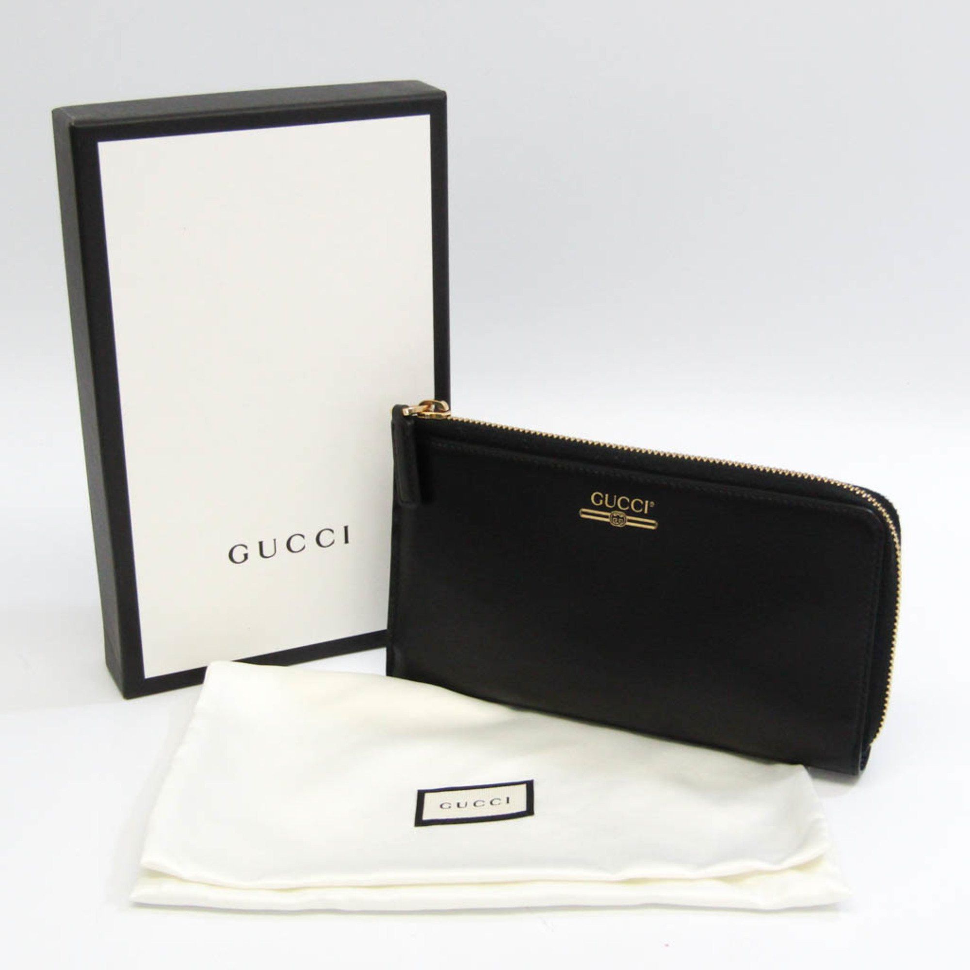 Gucci Black Leather Wallet (Pre-Owned) Size ONE SIZE - 5 Thumbnail