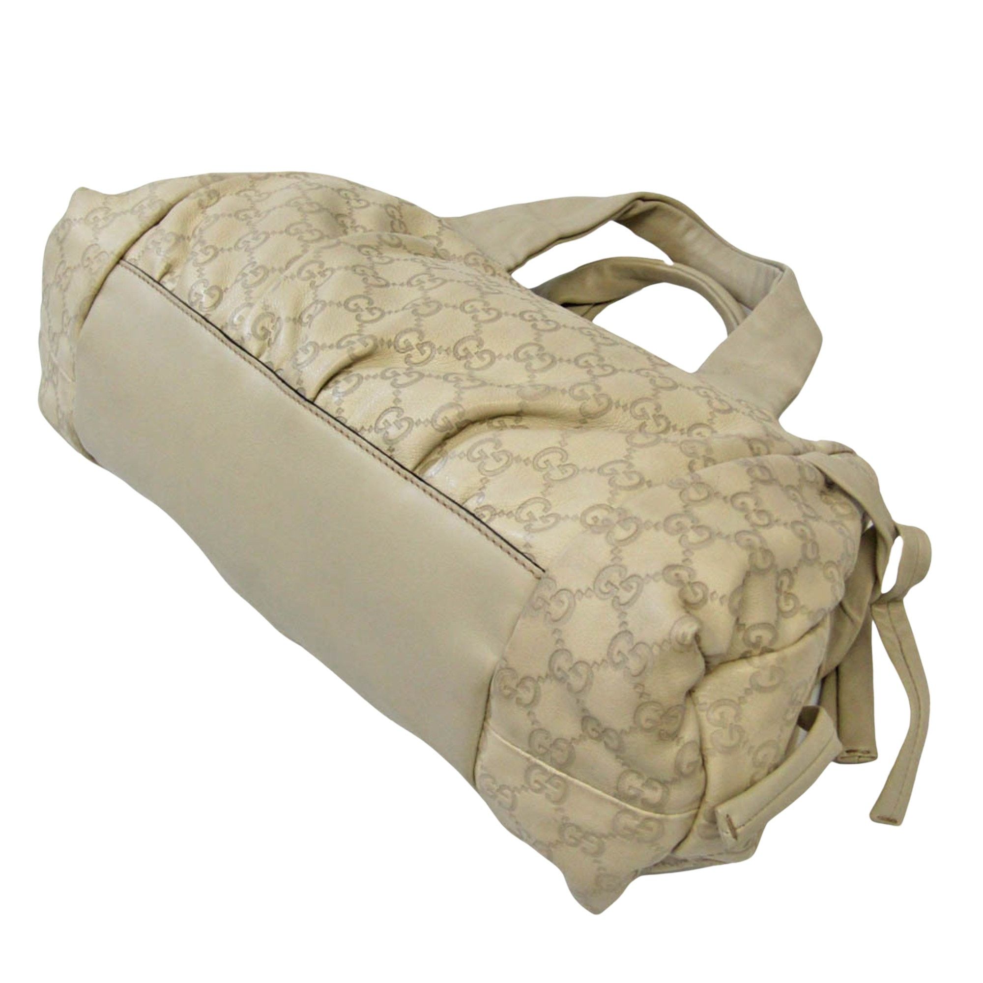 Gucci Hysteria Beige Leather Handbag (Pre-Owned) Size ONE SIZE - 2 Thumbnail