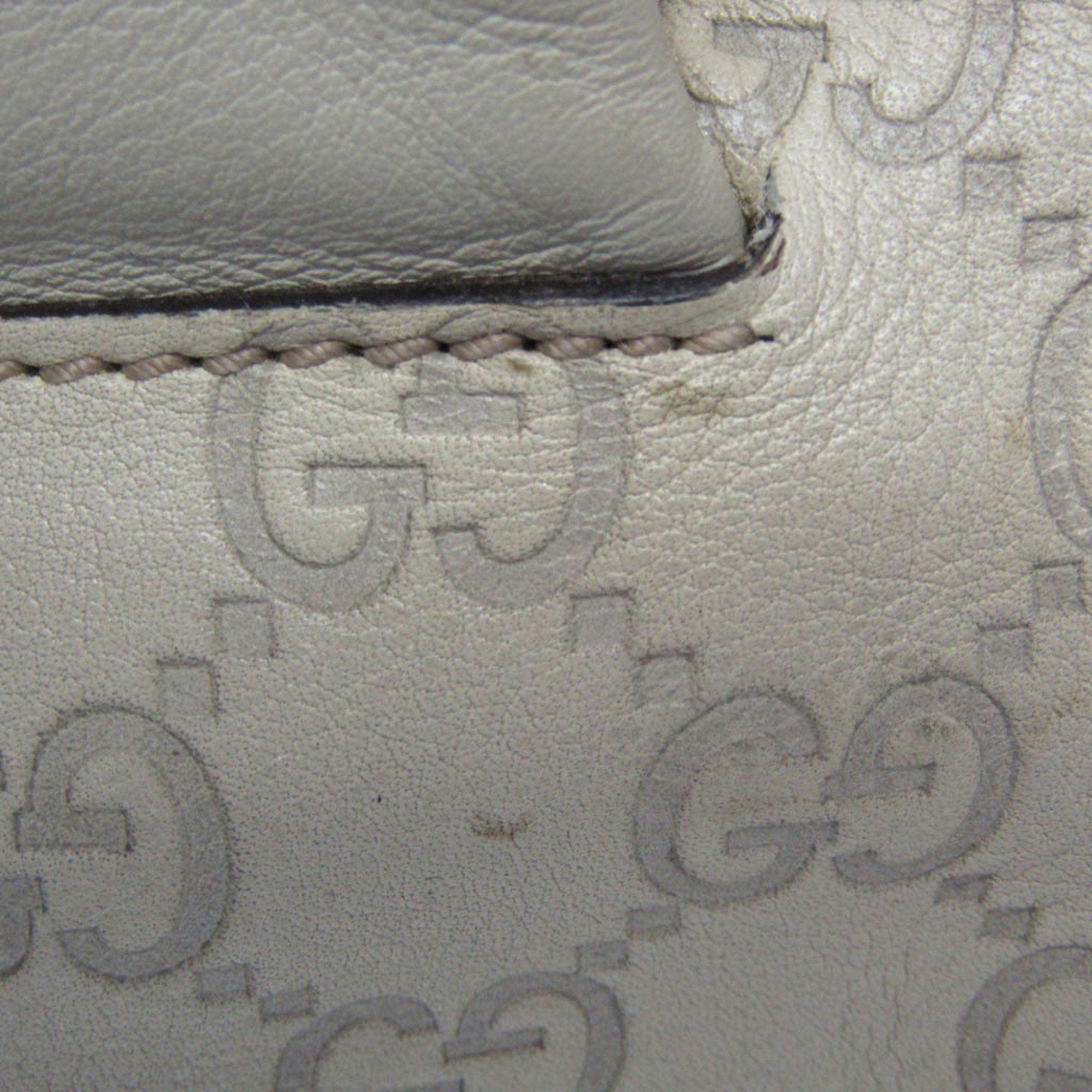 Gucci Hysteria Beige Leather Handbag (Pre-Owned) Size ONE SIZE - 7 Thumbnail