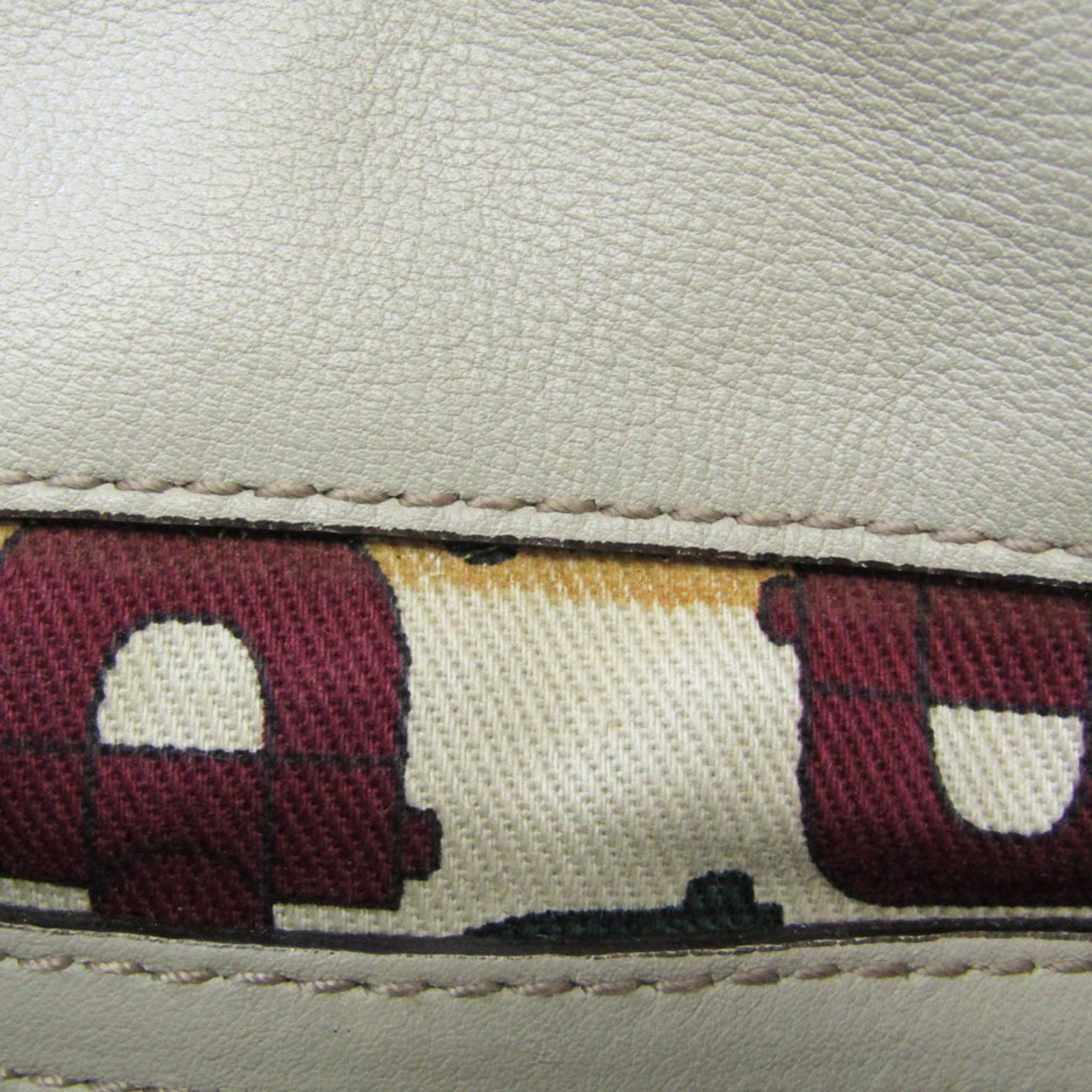 Gucci Hysteria Beige Leather Handbag (Pre-Owned) Size ONE SIZE - 13 Thumbnail