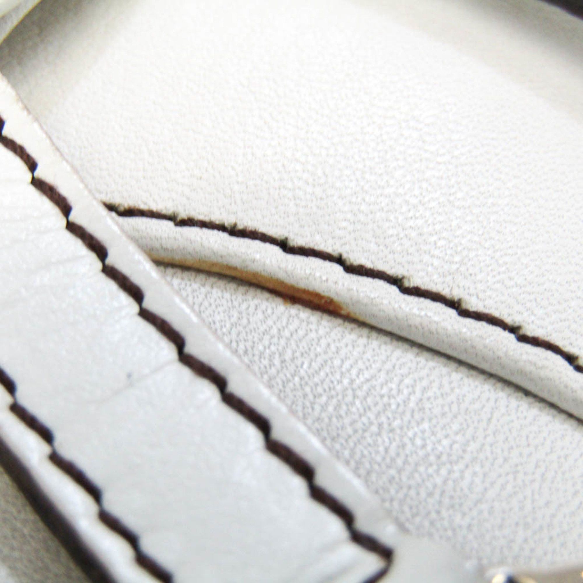Dior Saddle White Leather Clutch Bag (Pre-Owned) Size ONE SIZE - 8 Thumbnail