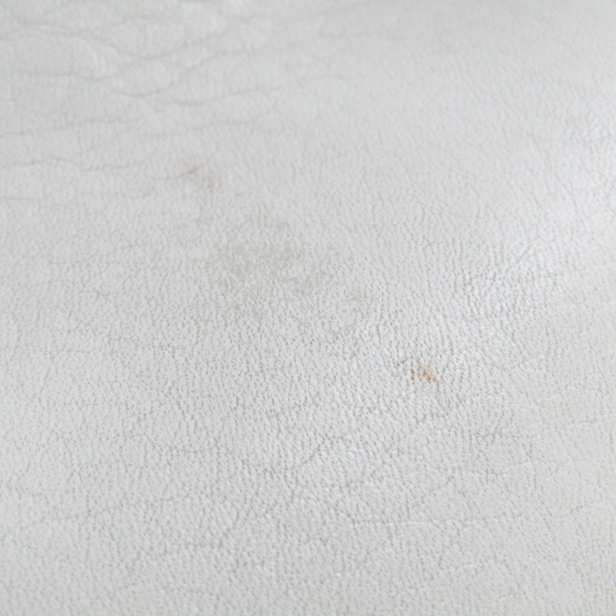 Dior Saddle White Leather Clutch Bag (Pre-Owned) Size ONE SIZE - 11 Thumbnail