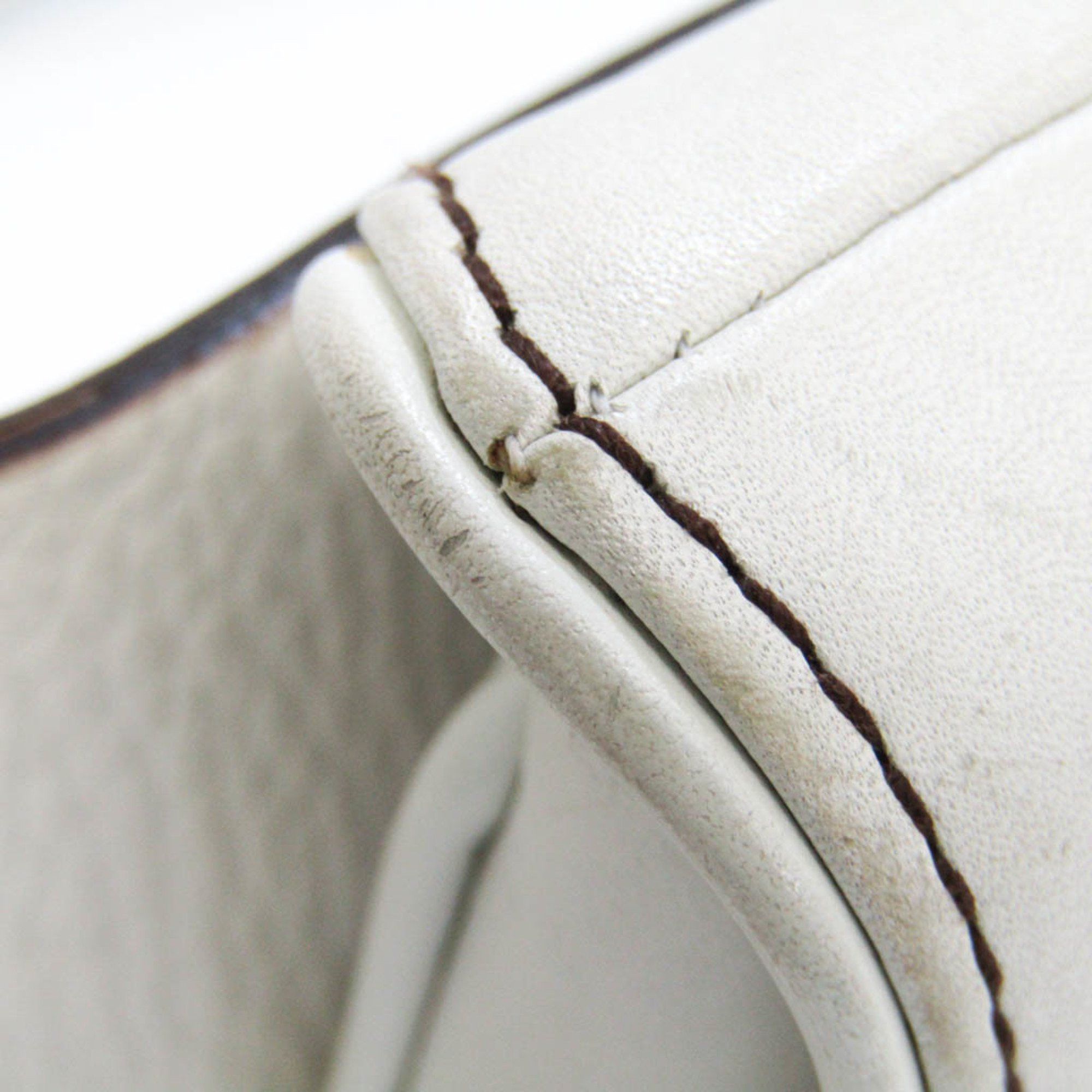 Dior Saddle White Leather Clutch Bag (Pre-Owned) Size ONE SIZE - 6 Thumbnail