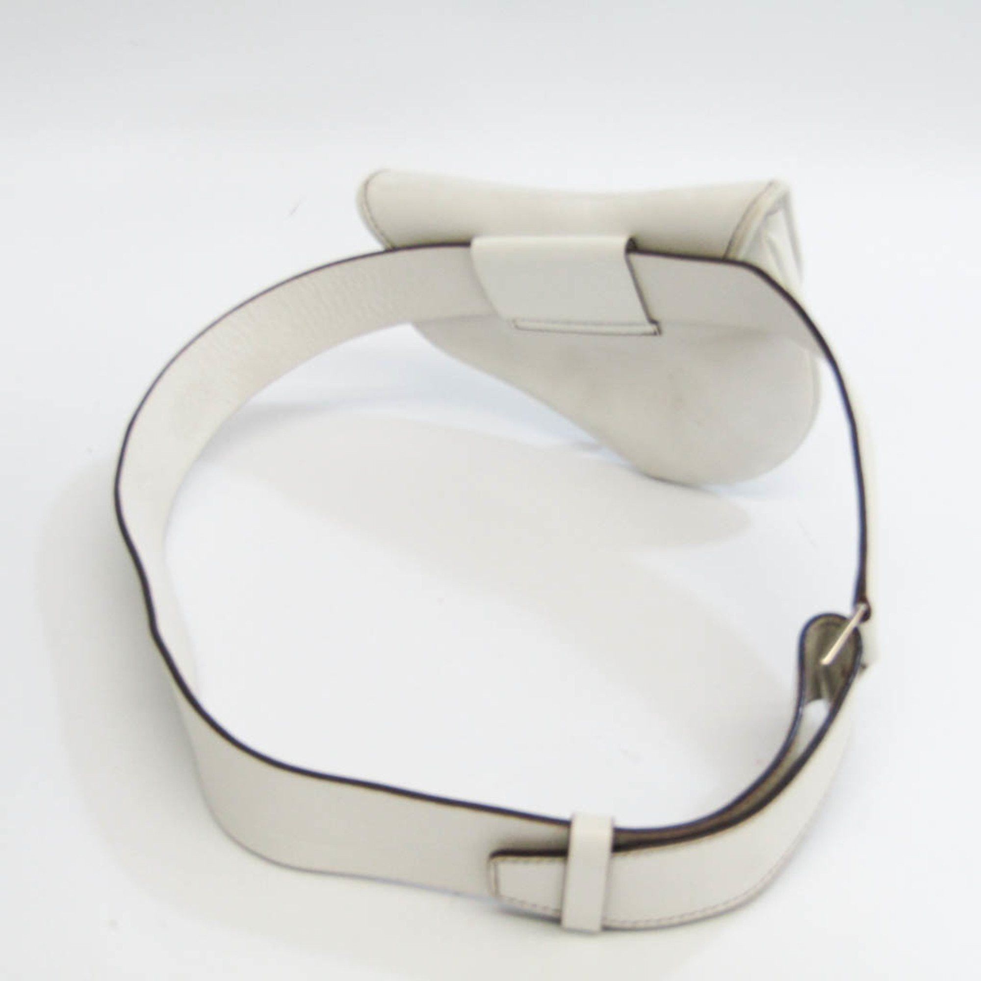 Dior Saddle White Leather Clutch Bag (Pre-Owned) Size ONE SIZE - 2 Thumbnail