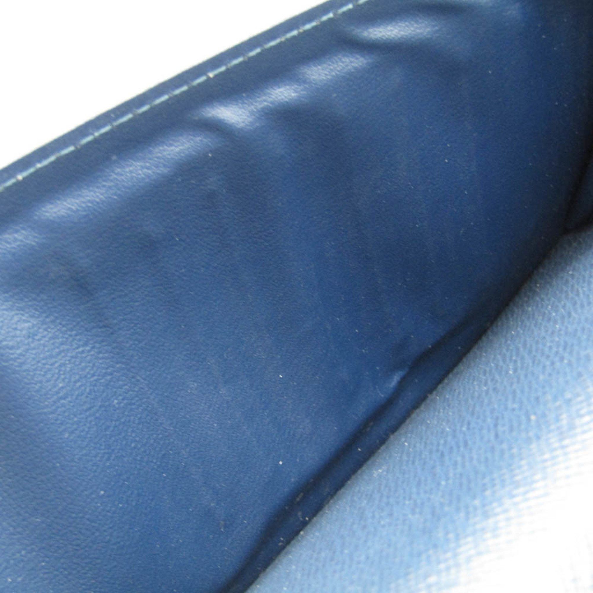 Louis Vuitton Zippy Wallet Vertical Navy Leather Wallet (Pre-Owned) Size ONE SIZE - 8 Thumbnail