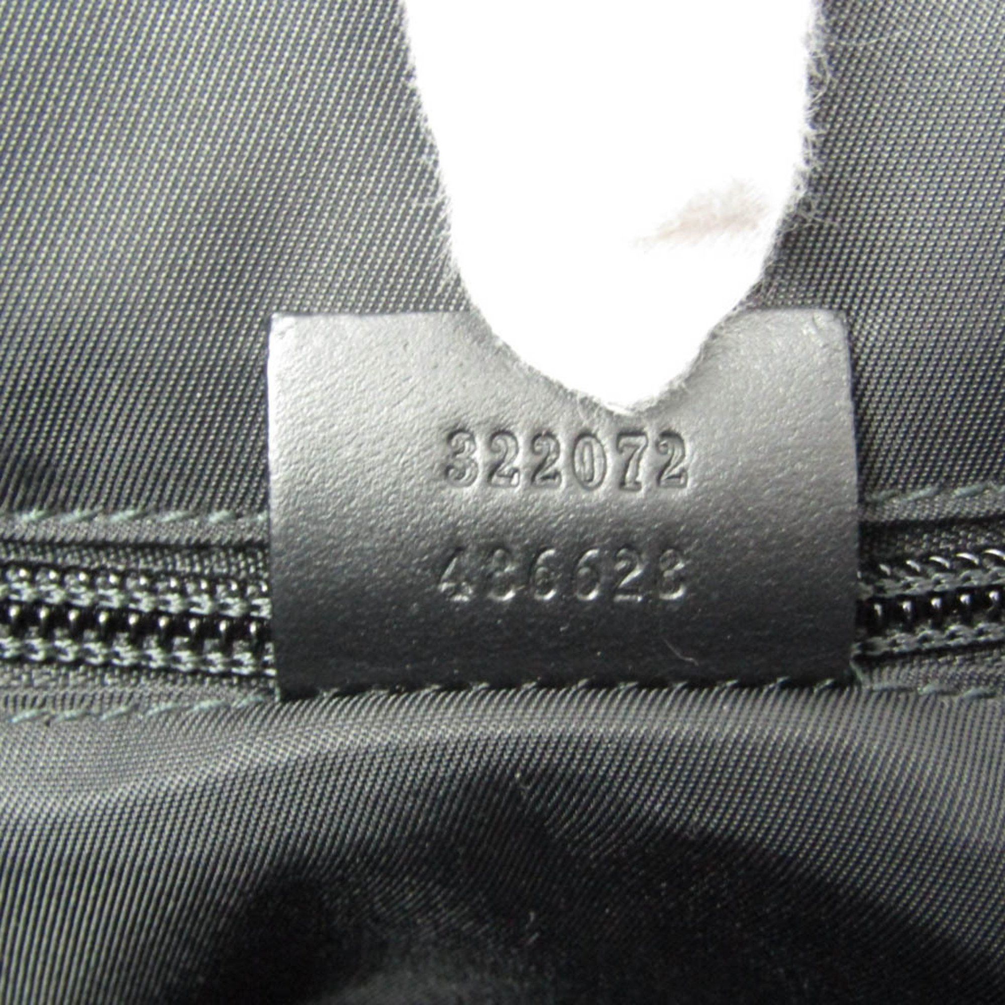Gucci Gg Supreme Black Canvas Tote Bag (Pre-Owned) Size ONE SIZE - 5 Thumbnail
