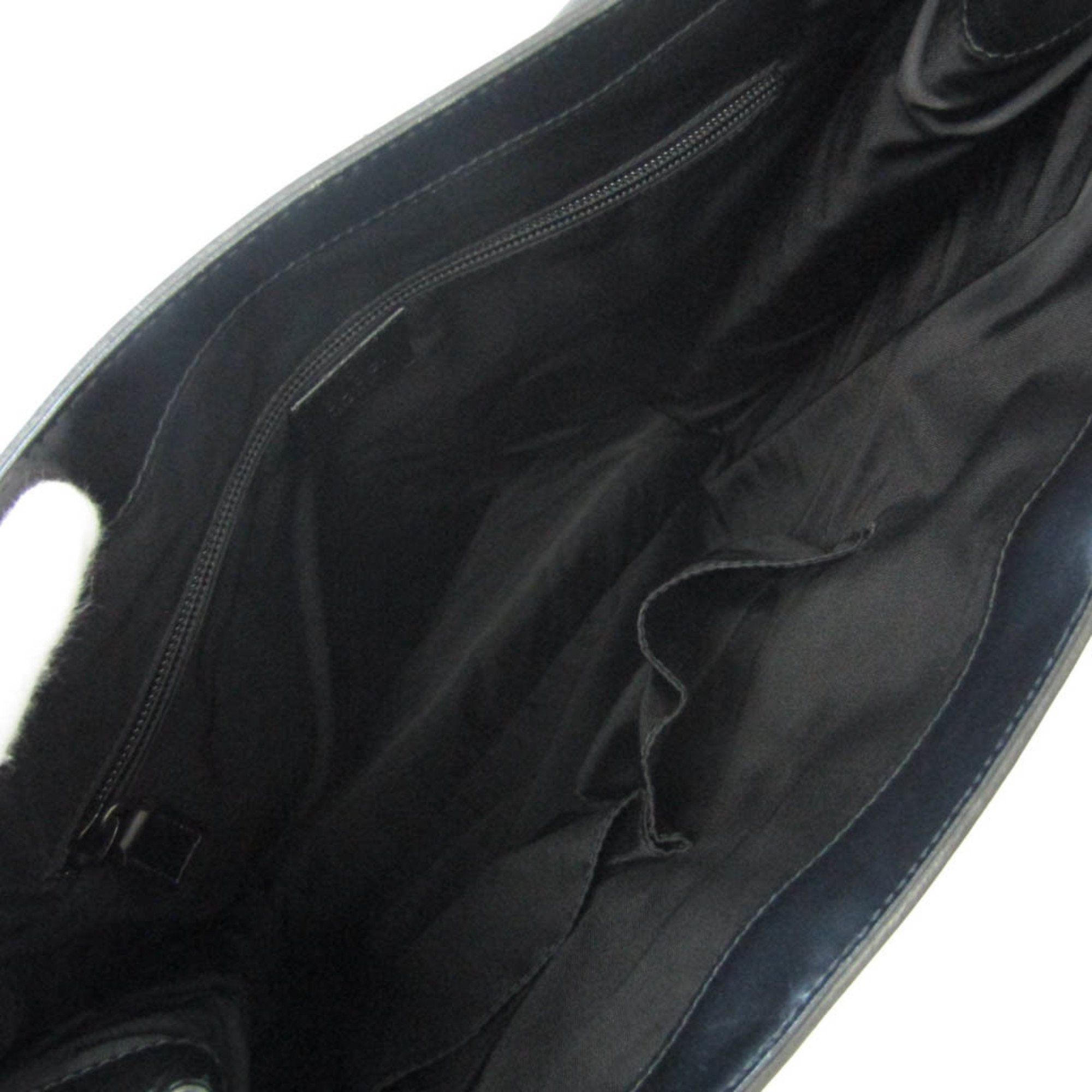 Gucci Gg Supreme Black Canvas Tote Bag (Pre-Owned) Size ONE SIZE - 4 Thumbnail