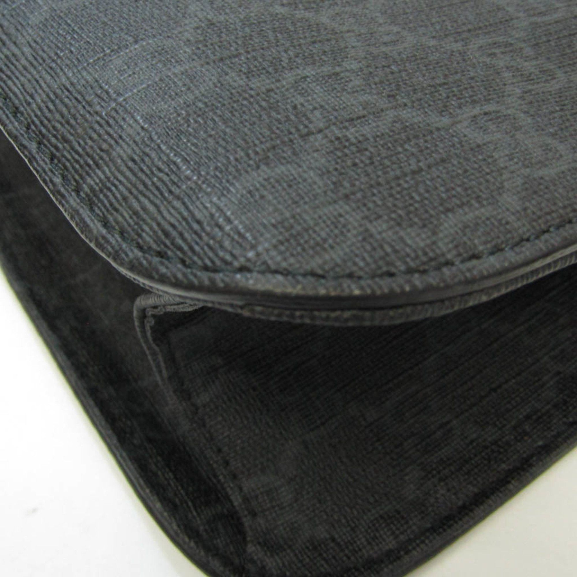 Gucci Gg Supreme Black Canvas Tote Bag (Pre-Owned) Size ONE SIZE - 8 Thumbnail