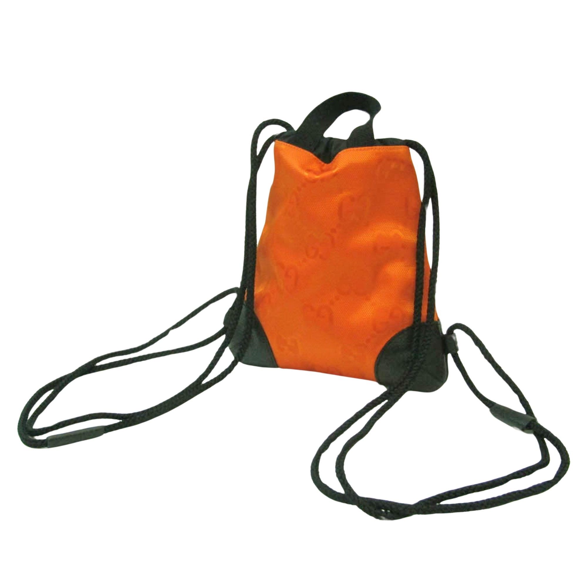 Gucci Off The Grid Orange Synthetic Backpack Bag (Pre-Owned) Size ONE SIZE - 2 Thumbnail