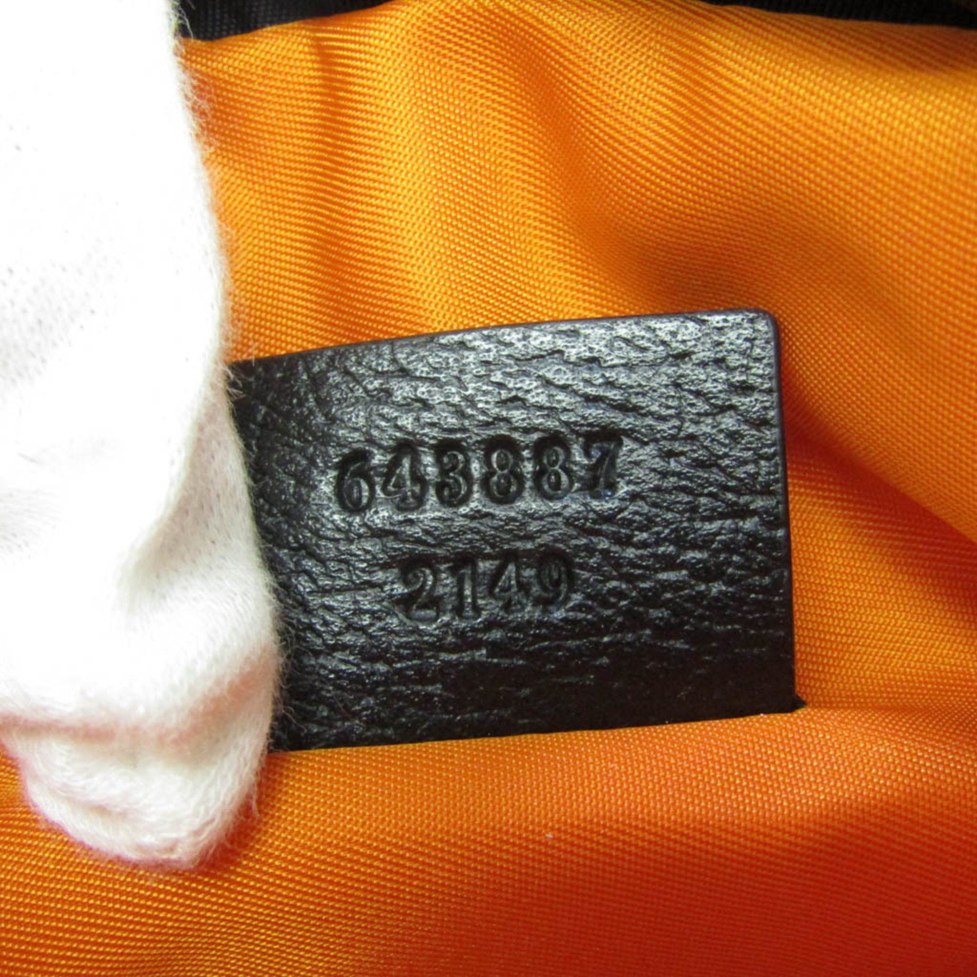 Gucci Off The Grid Orange Synthetic Backpack Bag (Pre-Owned) Size ONE SIZE - 4 Thumbnail