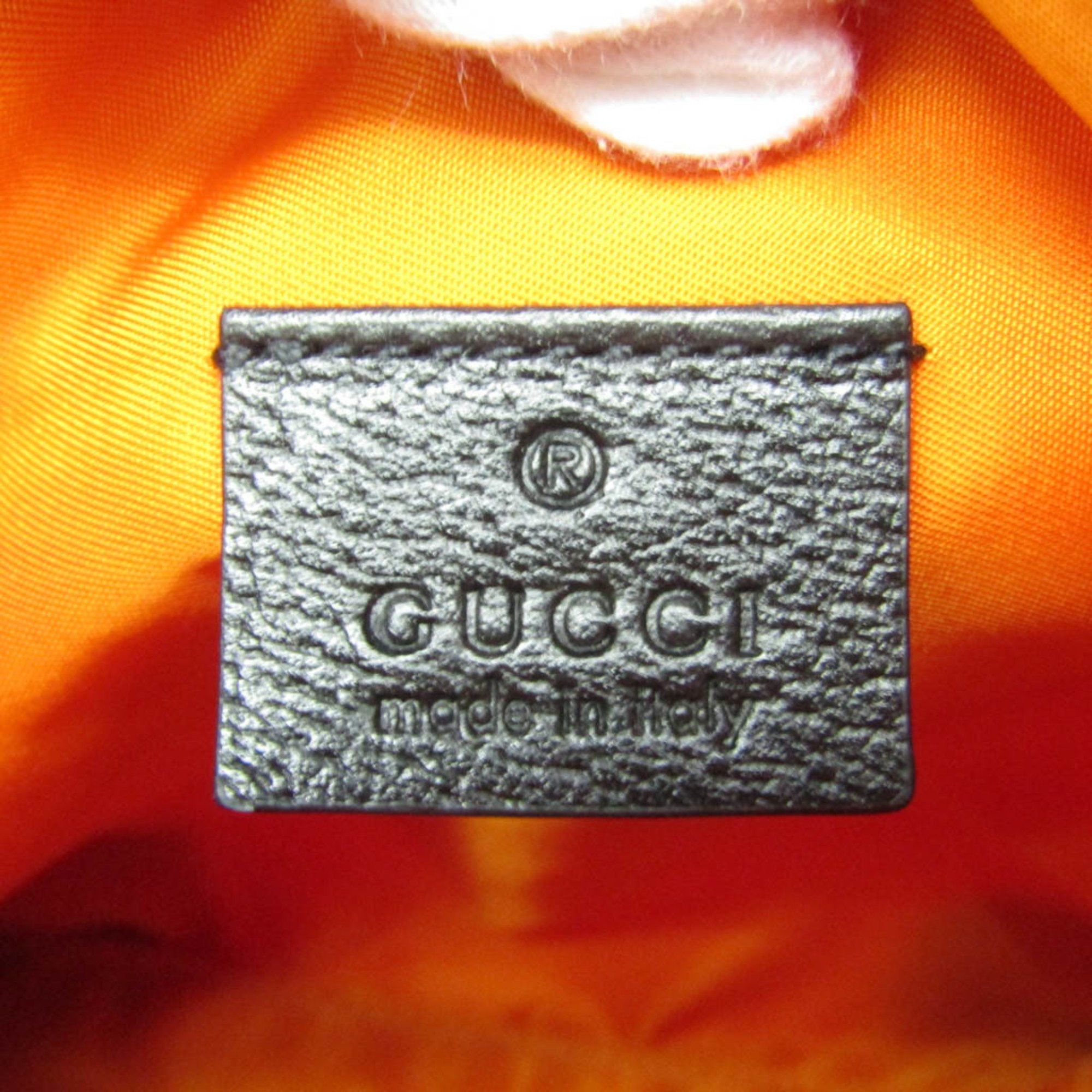 Gucci Off The Grid Orange Synthetic Backpack Bag (Pre-Owned) Size ONE SIZE - 8 Thumbnail